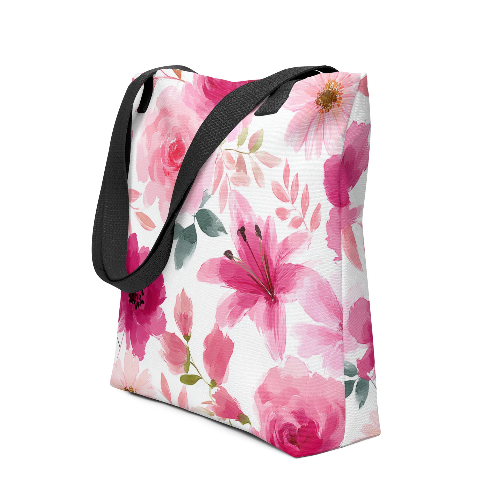 Tote Bag Shopping "ROSE BOUQUET" - French Bazar - 8605277_4533
