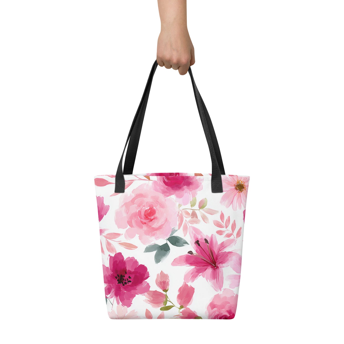 Tote Bag Shopping "ROSE BOUQUET" - French Bazar - 8605277_4533