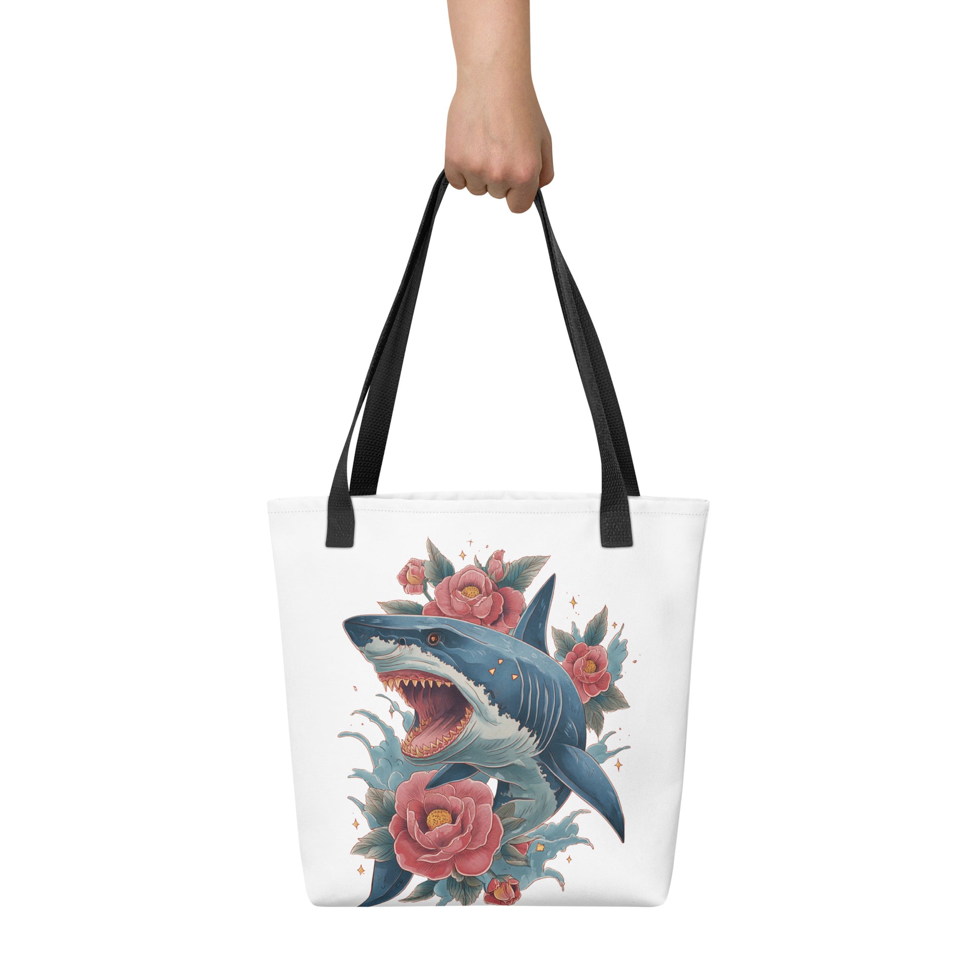 Tote Bag Shopping "SHARK TATTOO" - French Bazar - 7035668_4533