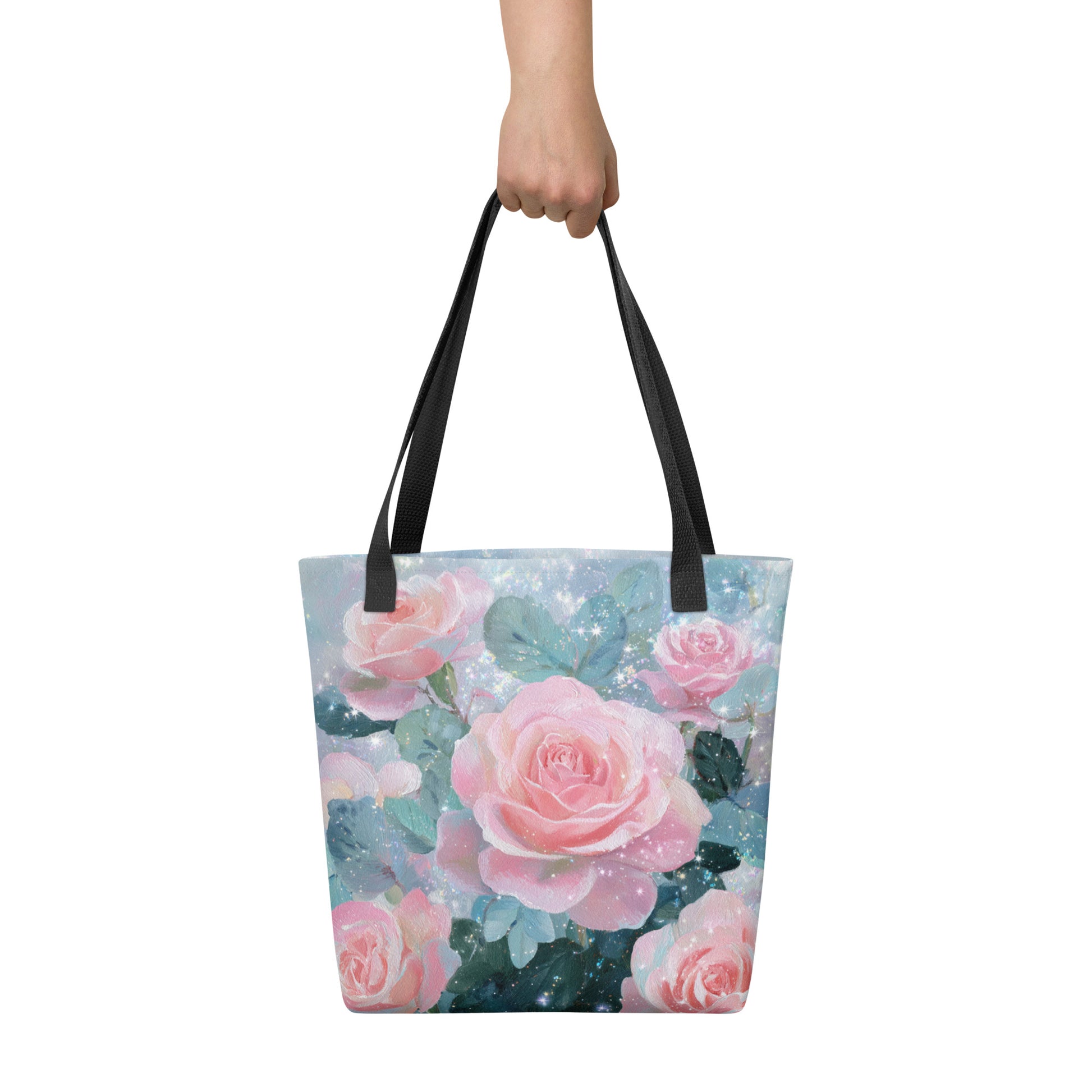 Tote Bag Shopping "SOFT ROSES" - French Bazar - 7491437_4533