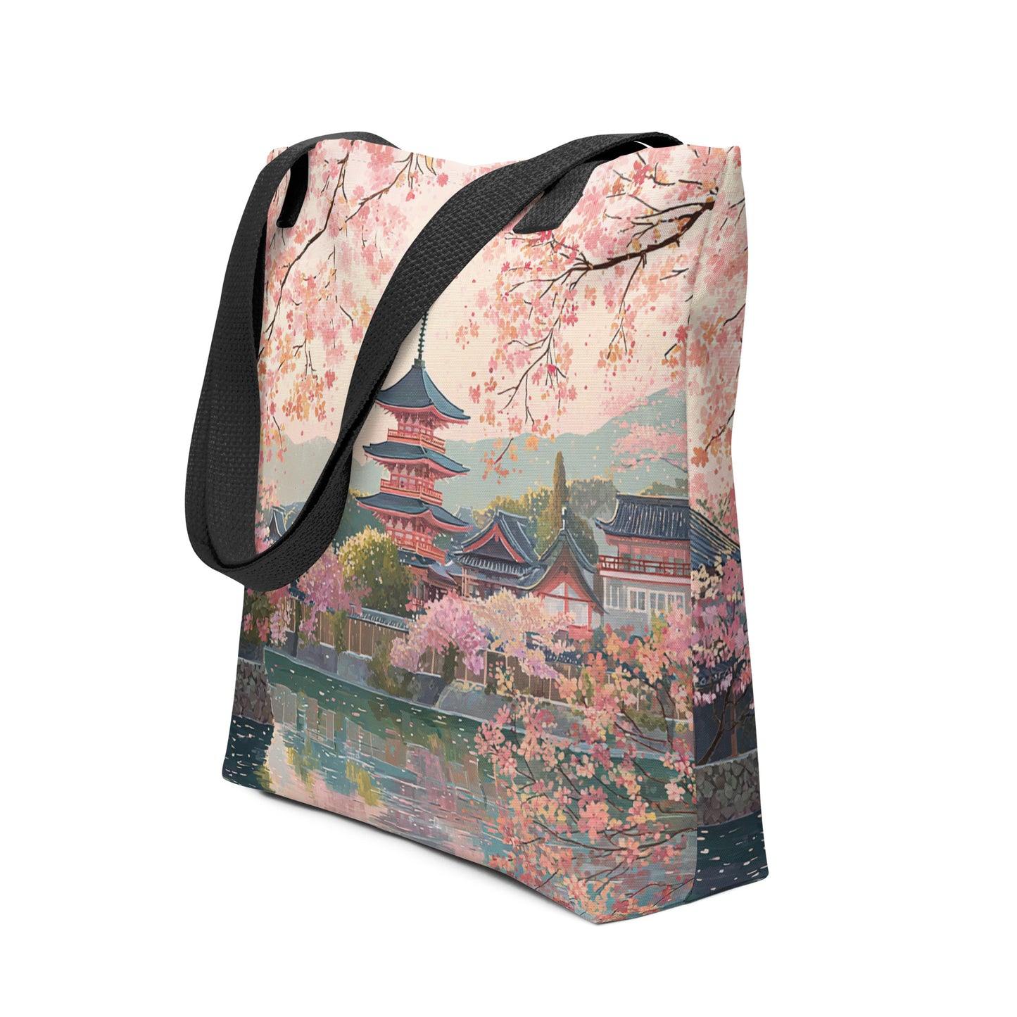 Tote Bag Shopping "TEMPLE JAPONAIS - French Bazar - 2832048_4533