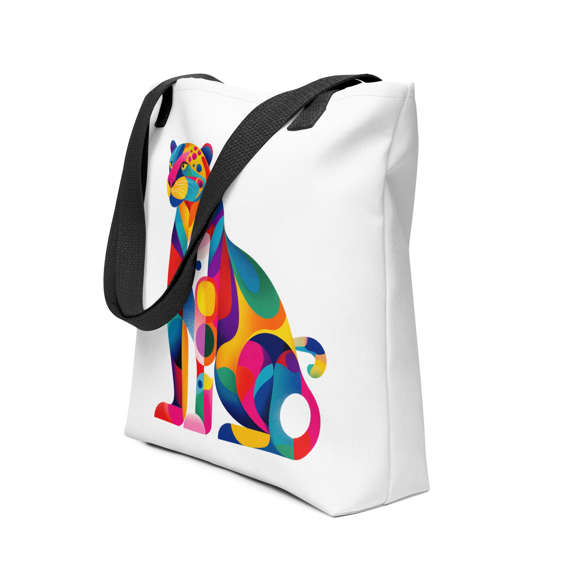 Tote Bag Shopping "COLORFUL JAGUAR" - French Bazar - 2788349_4533
