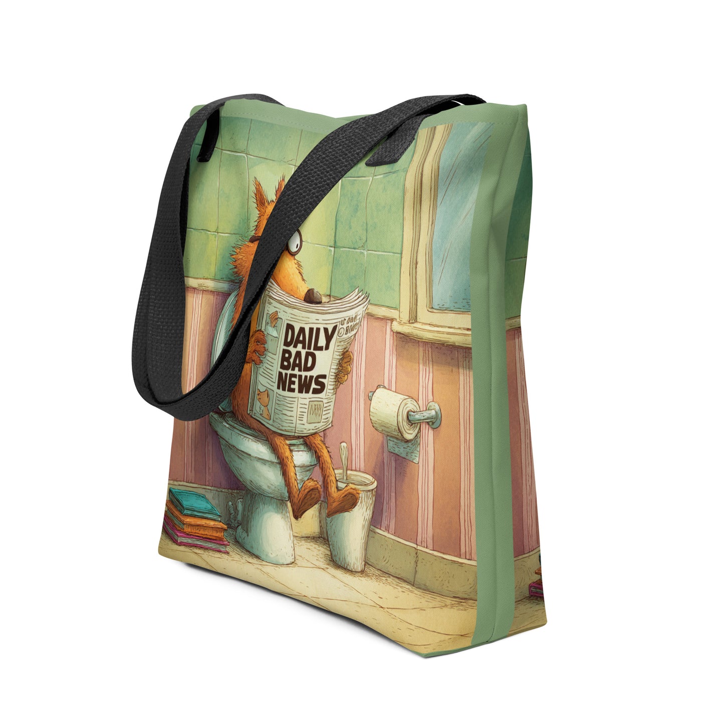 Tote Bag Shopping "DAILY BAD NEWS" - French Bazar - 6295148_4533
