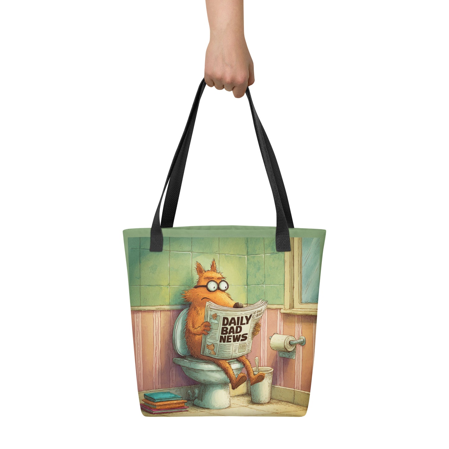 Tote Bag Shopping "DAILY BAD NEWS" - French Bazar - 6295148_4533