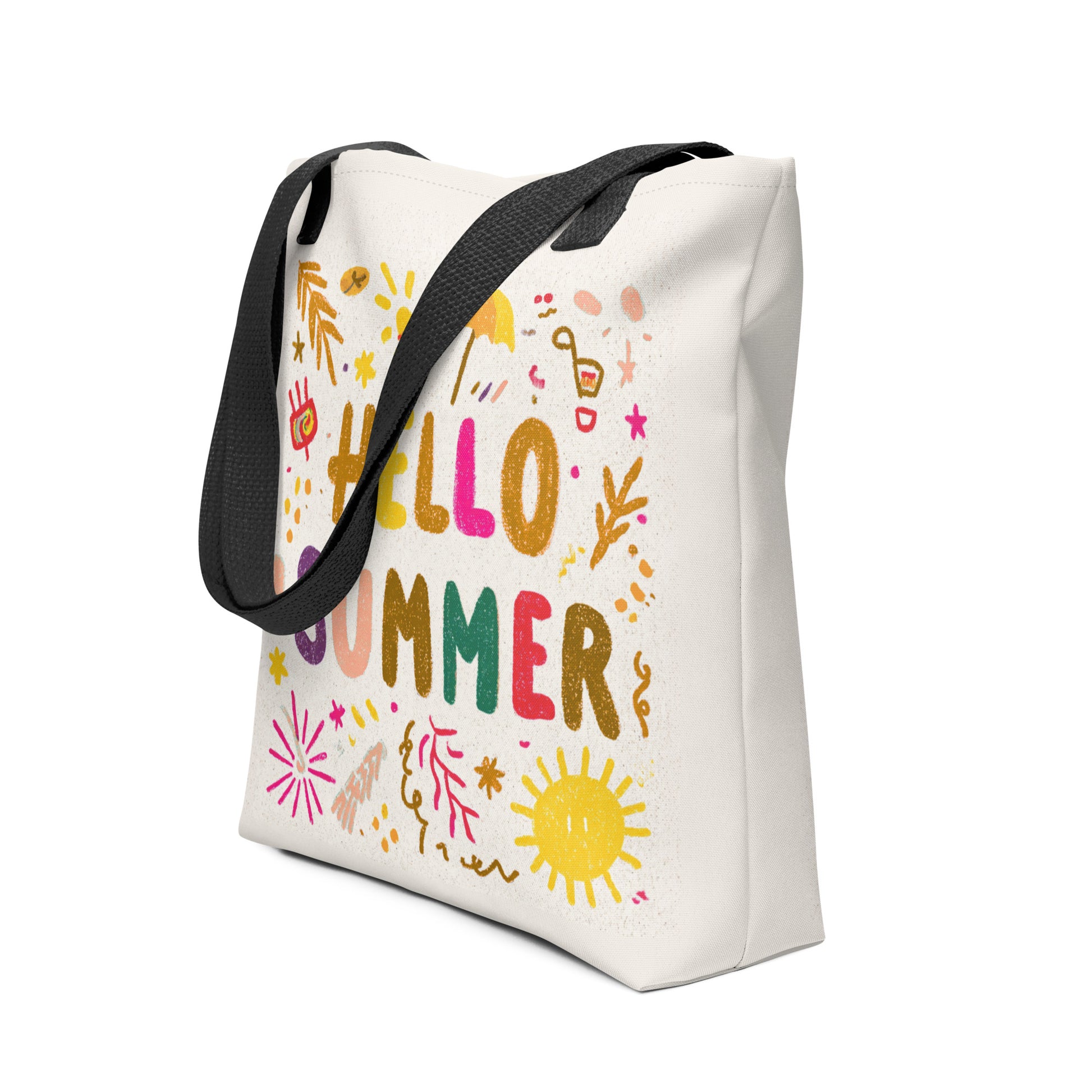 Tote Bag Shopping "HELLO SUMMER" - French Bazar - 8964015_4533