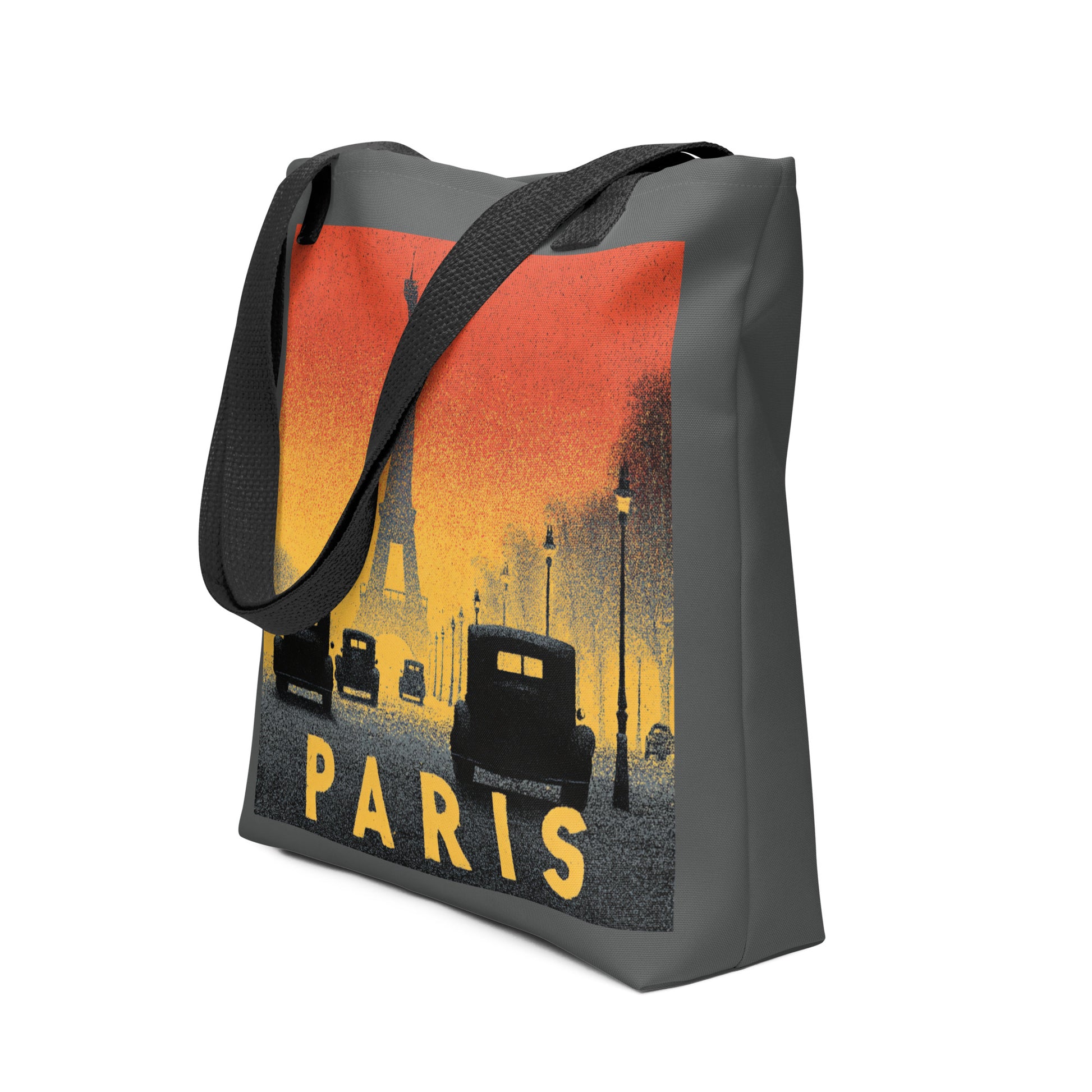 Tote Bag Shopping "PARIS RETRO STREET" - French Bazar - 3909045_4533