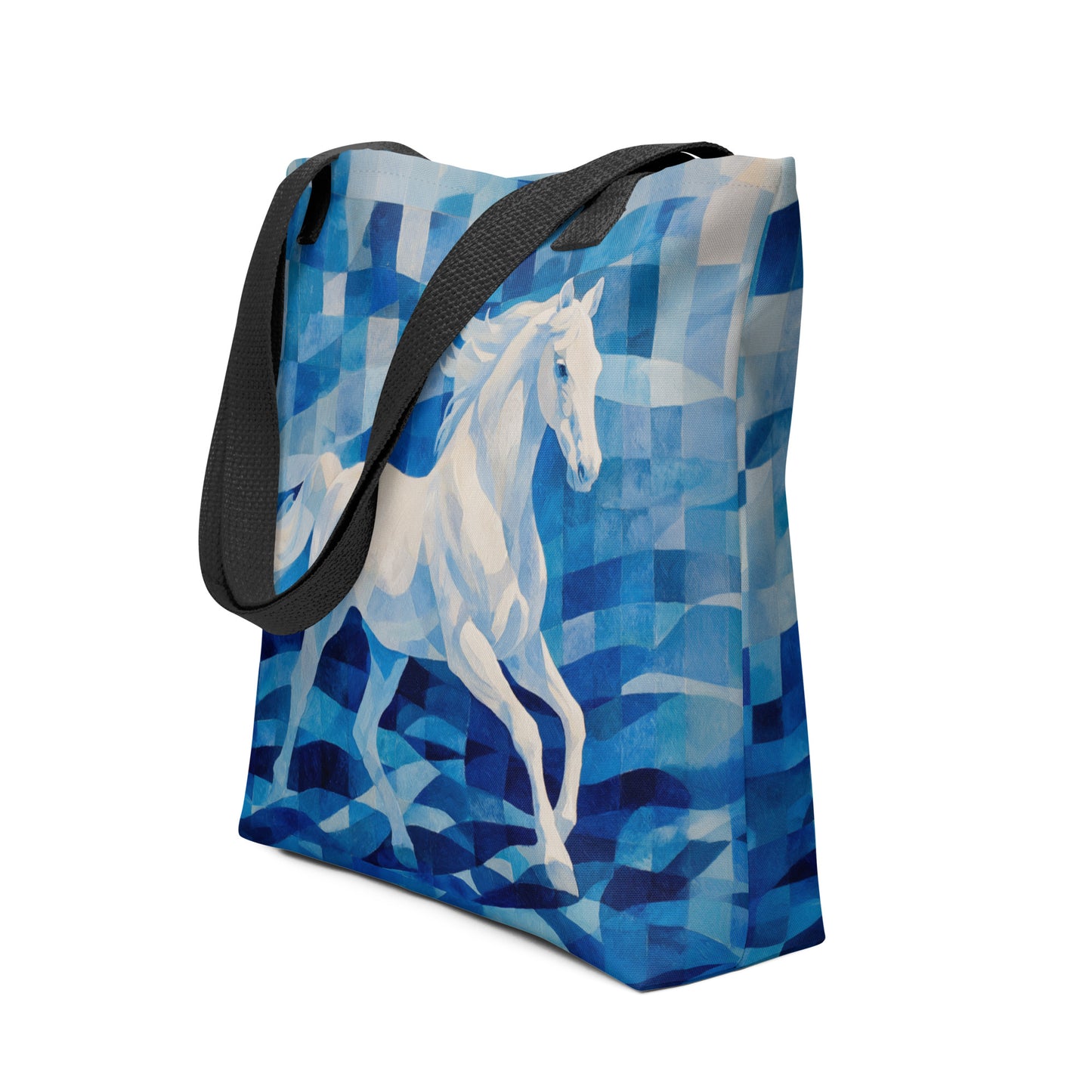 Tote Bag Shopping "CHEVAL BLANC" - French Bazar - 9093142_4533