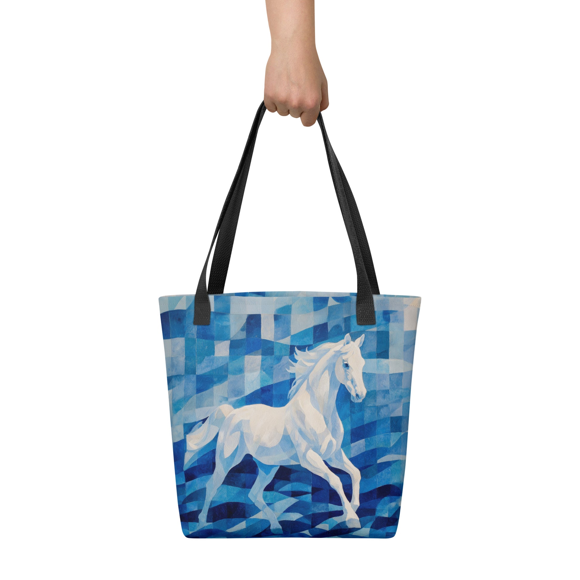 Tote Bag Shopping "CHEVAL BLANC" - French Bazar - 9093142_4533