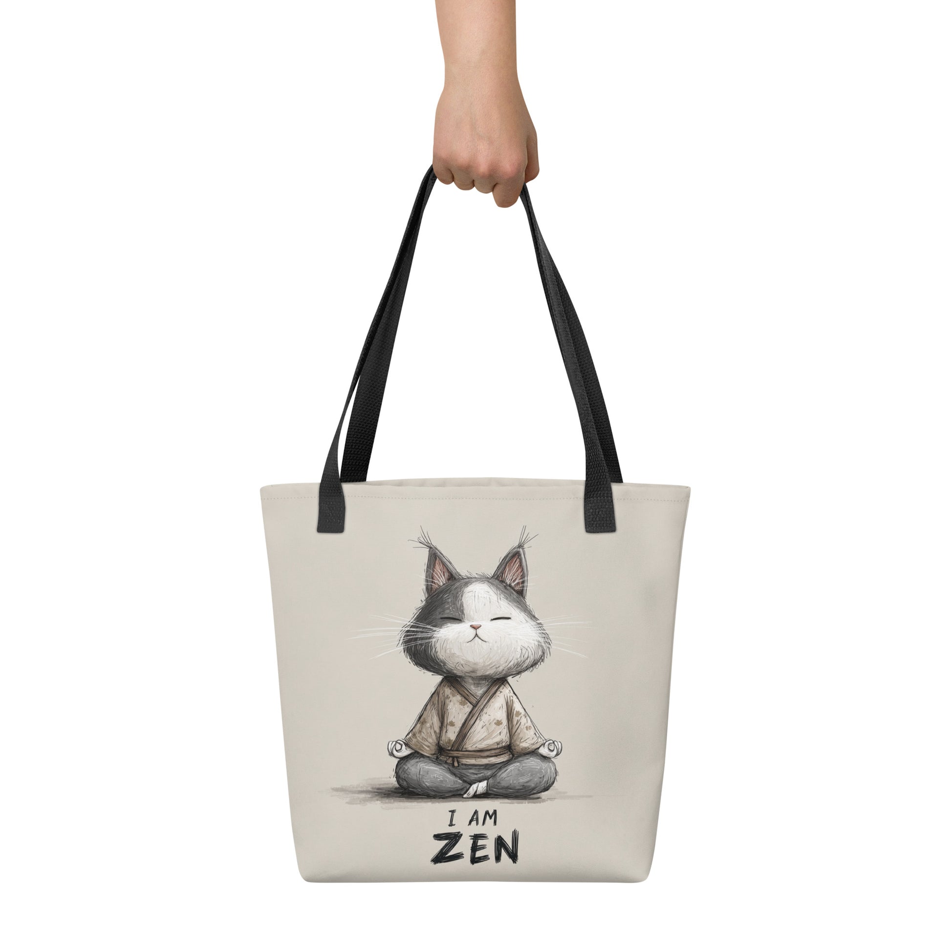 Tote Bag Shopping "I AM ZEN" - French Bazar - 7664811_4533