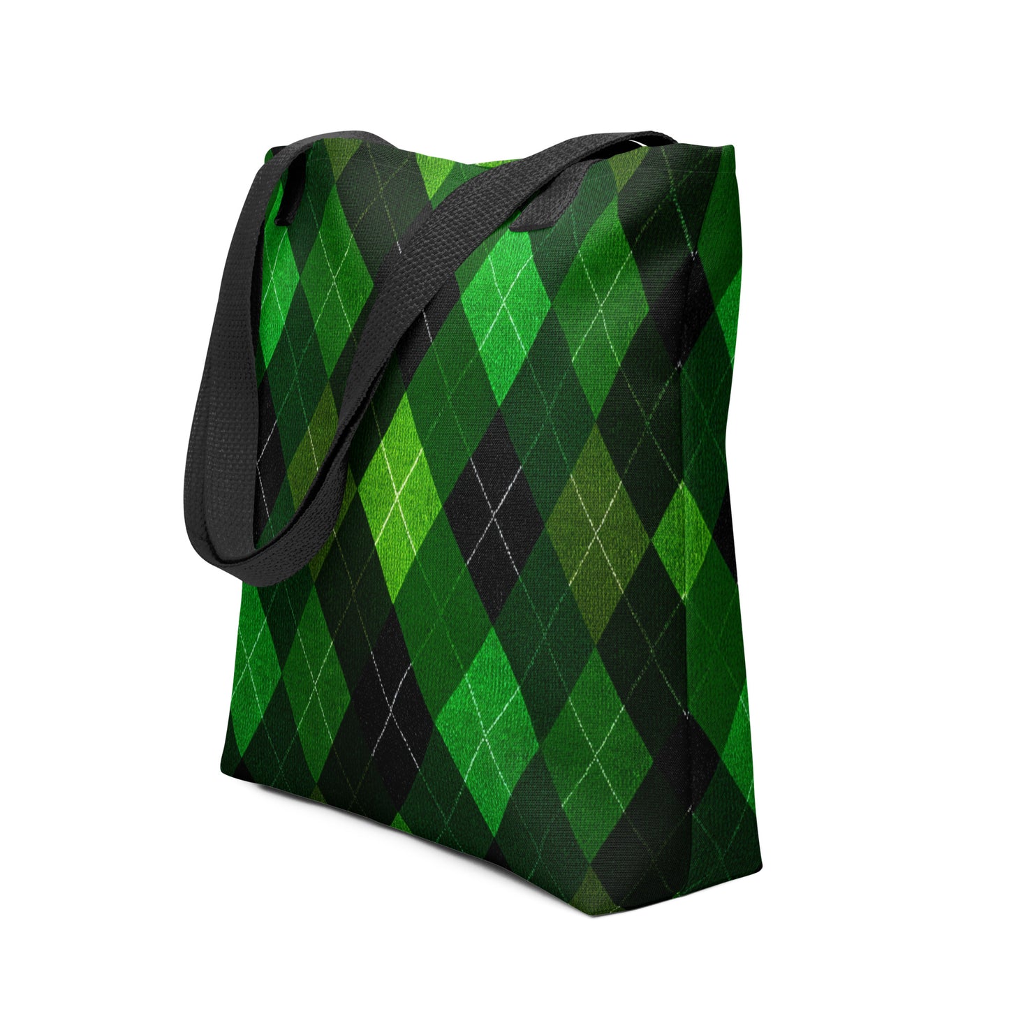 Tote Bag Shopping "DAMIER VERT" - French Bazar - 8461267_4533