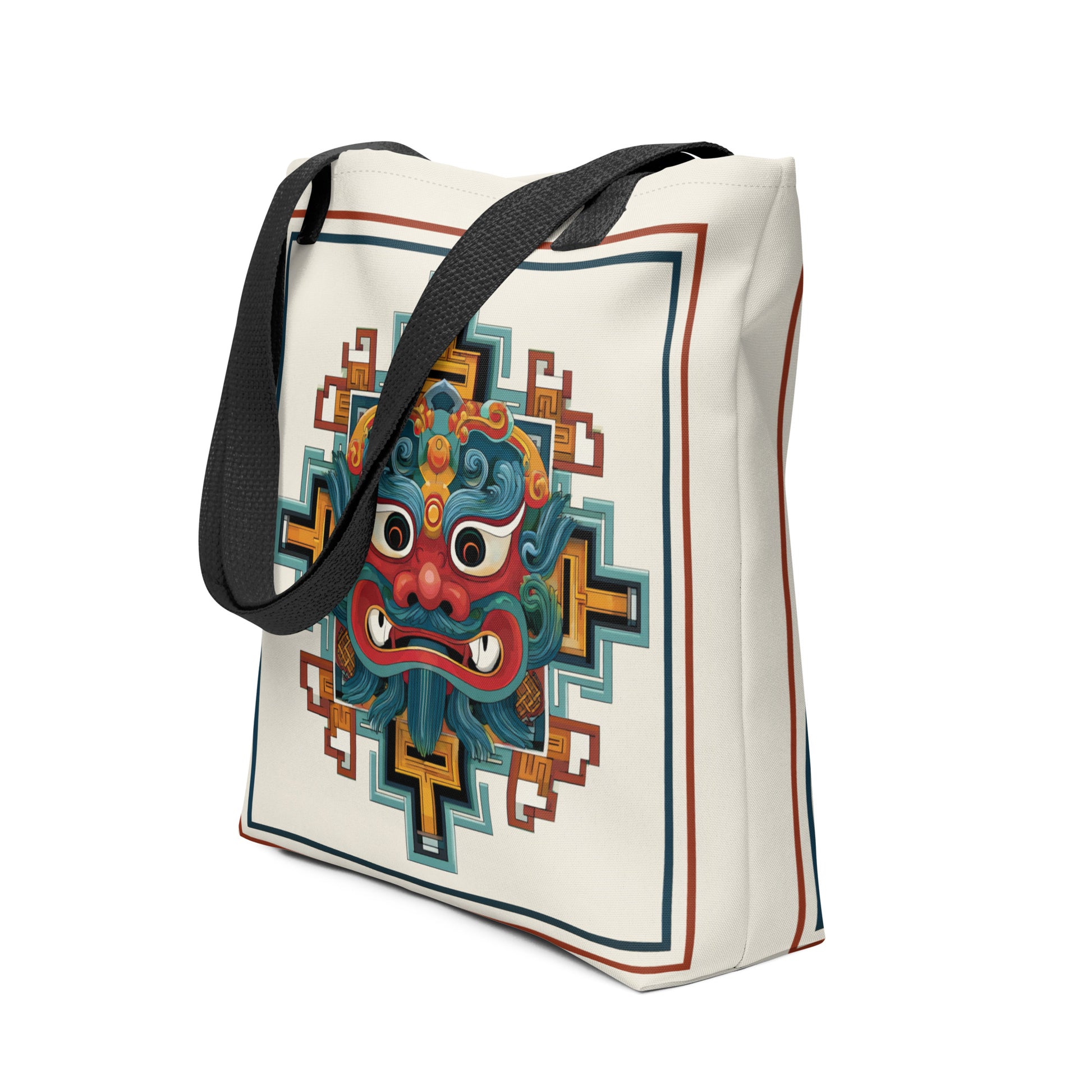 Tote Bag Shopping "MASQUE CHINOIS" - French Bazar - 4425824_4533