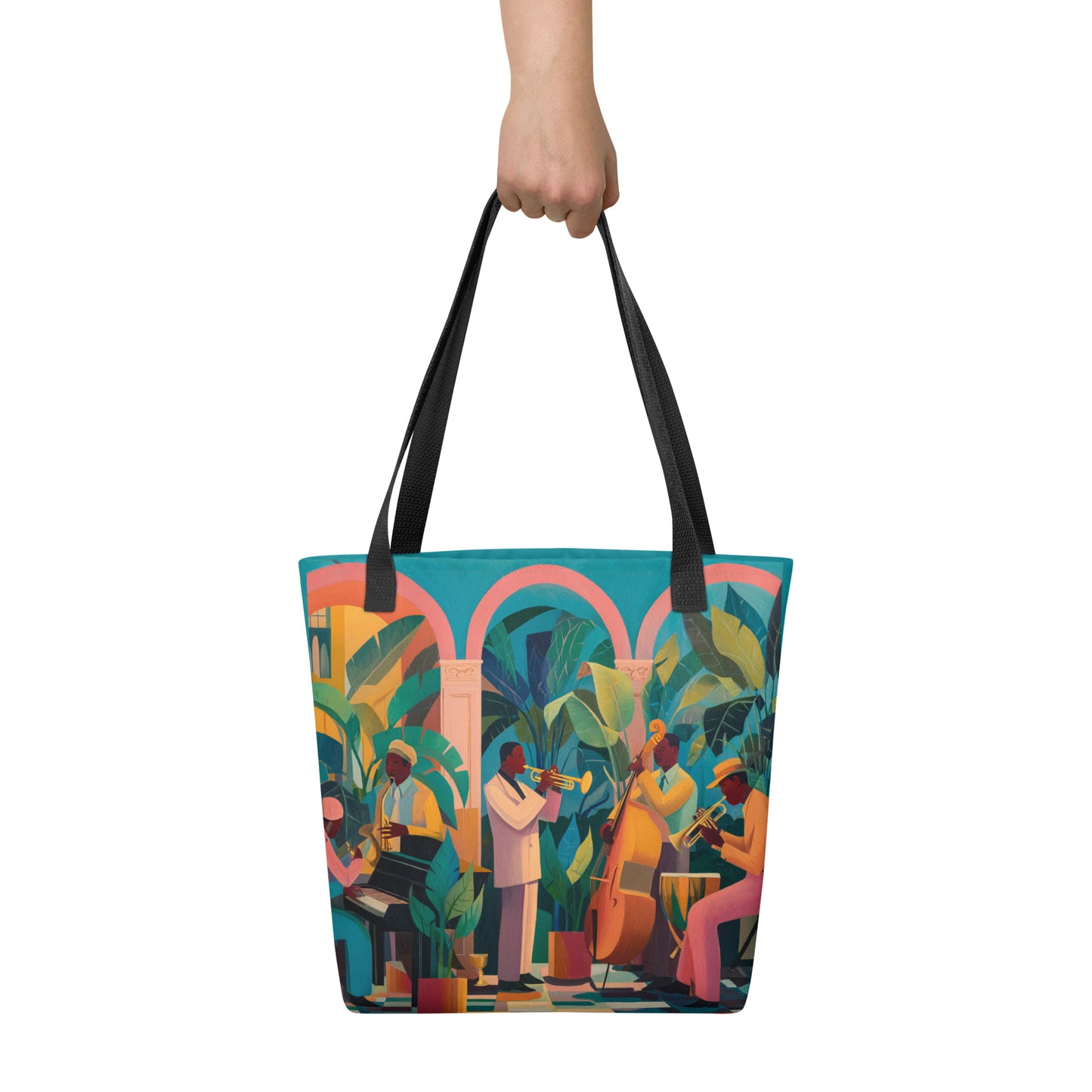 Tote Bag Shopping "JAZZ ORCHESTRA" - French Bazar - 6251578_4533