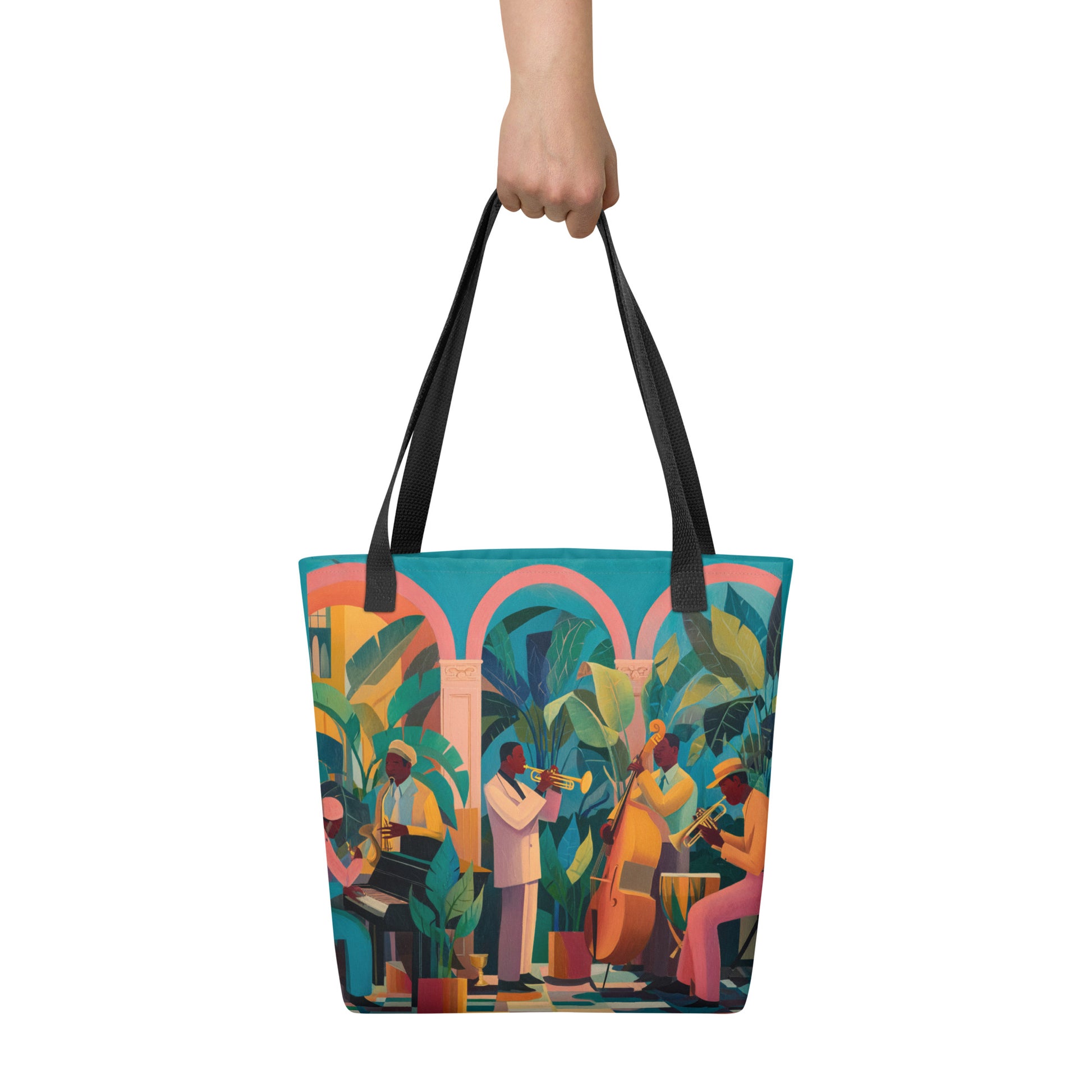 Tote Bag Shopping "JAZZ ORCHESTRA" - French Bazar - 6251578_4533