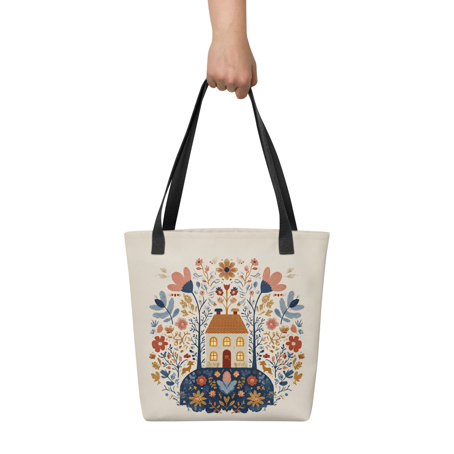 Tote Bag Shopping "SCANDINAVIAN HOME" - French Bazar - 8136605_4533