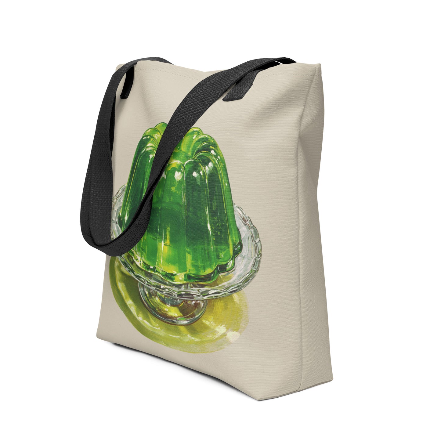 Tote Bag Shopping "GREEN JELLY CAKE"