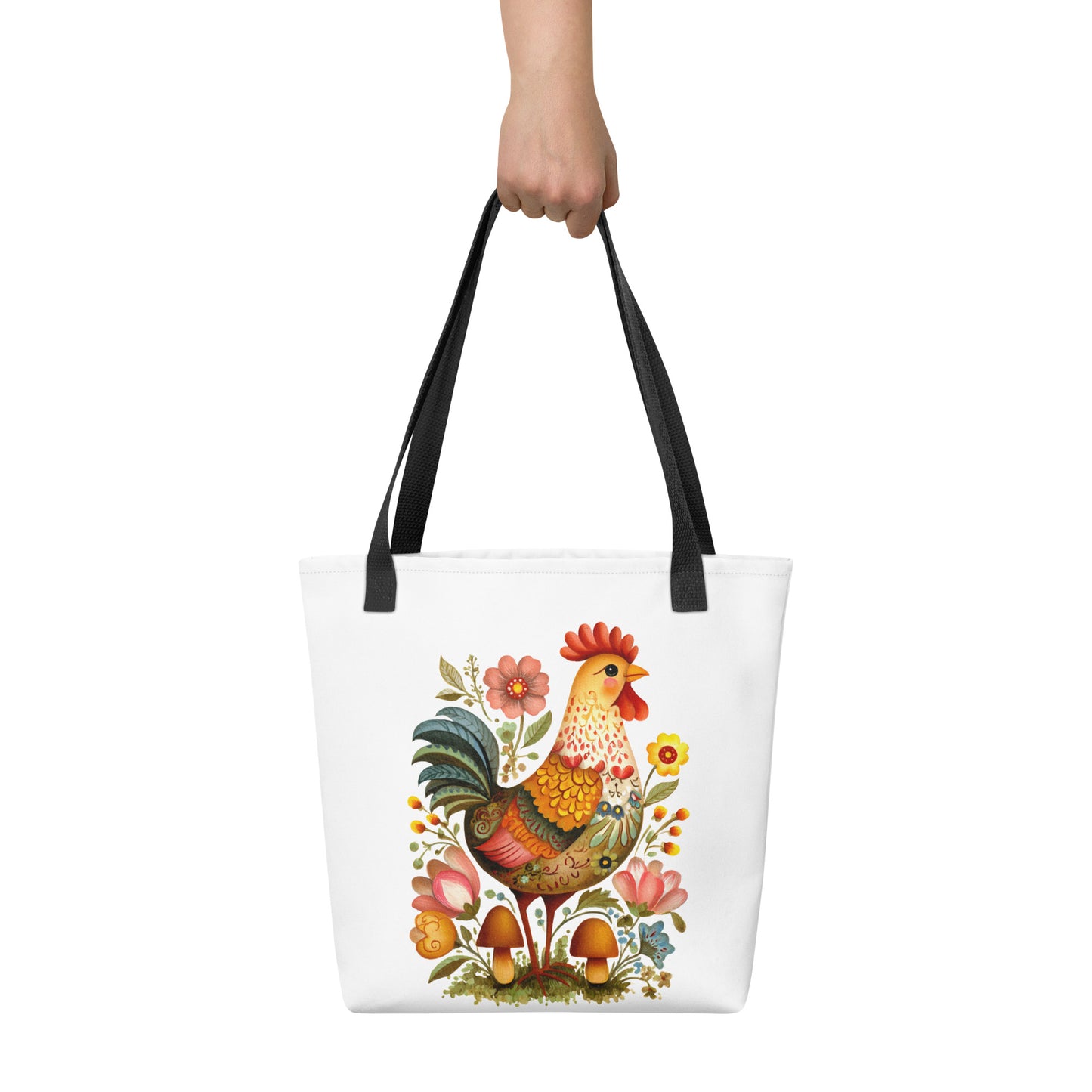 Tote Bag Shopping "ART CHICKEN"