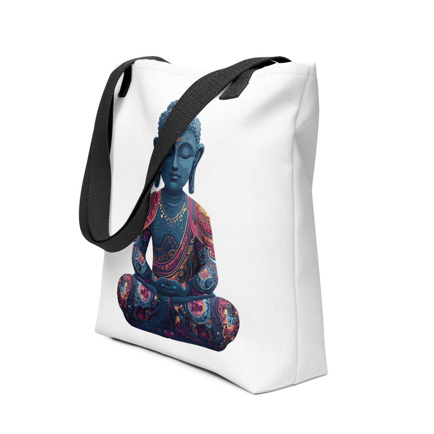 Tote Bag Shopping "BUDDHA BLEU"