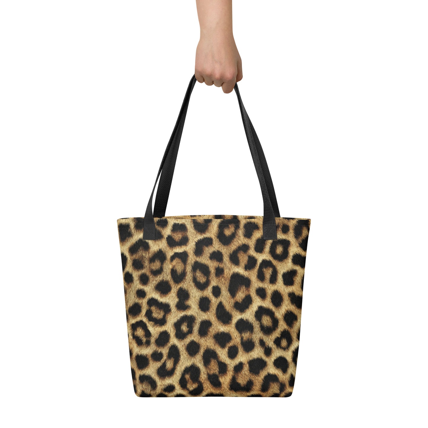 Tote Bag Shopping "IMPRIMÉ LÉOPARD"