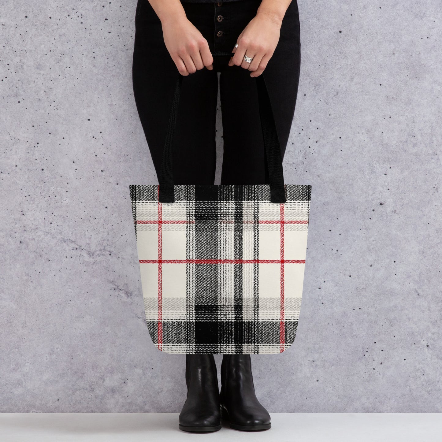 Tote Bag Shopping "TARTAN"