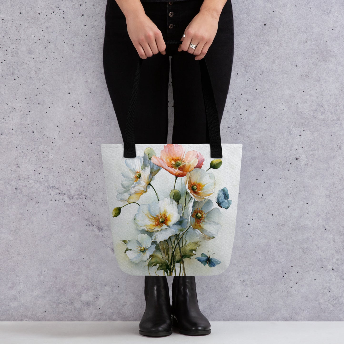 Tote Bag Shopping "BOUQUET CHAMPÊTRE" - French Bazar - 8989359_4533