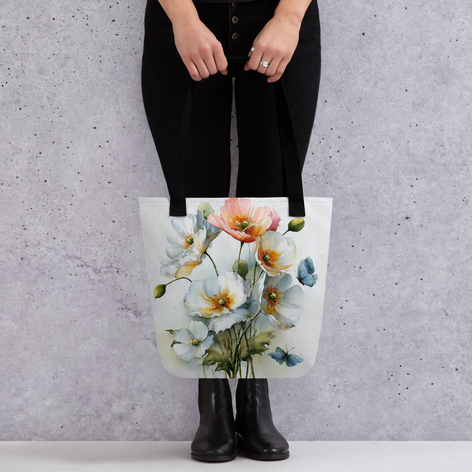 Tote Bag Shopping "BOUQUET CHAMPÊTRE" - French Bazar - 8989359_4533