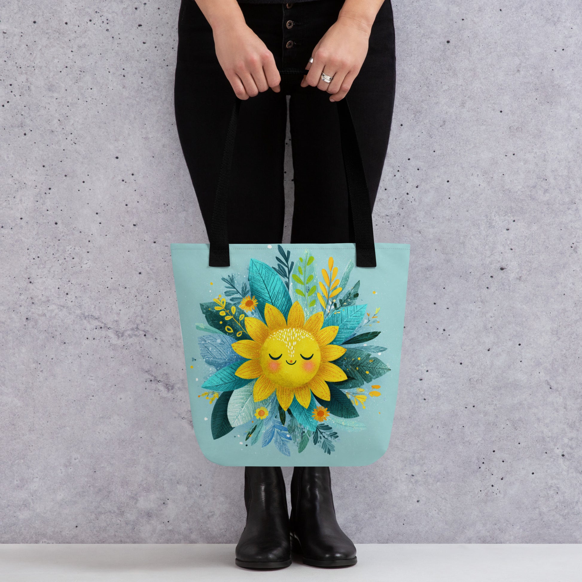 Tote Bag Shopping "SUN FLOWER" - French Bazar - 6731091_4533