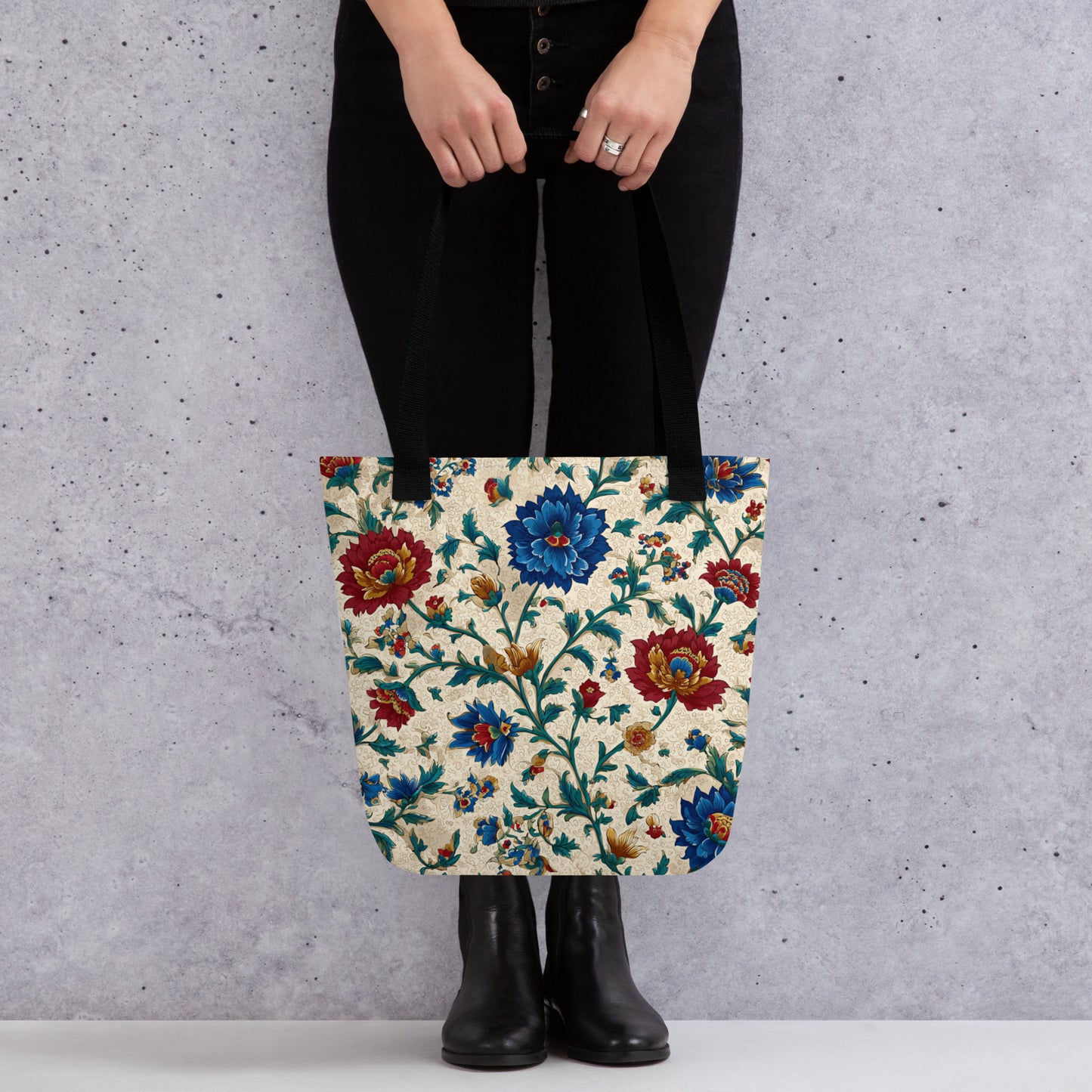Tote Bag Shopping "COMPOSITION FLORALE" - French Bazar - 3725362_4533