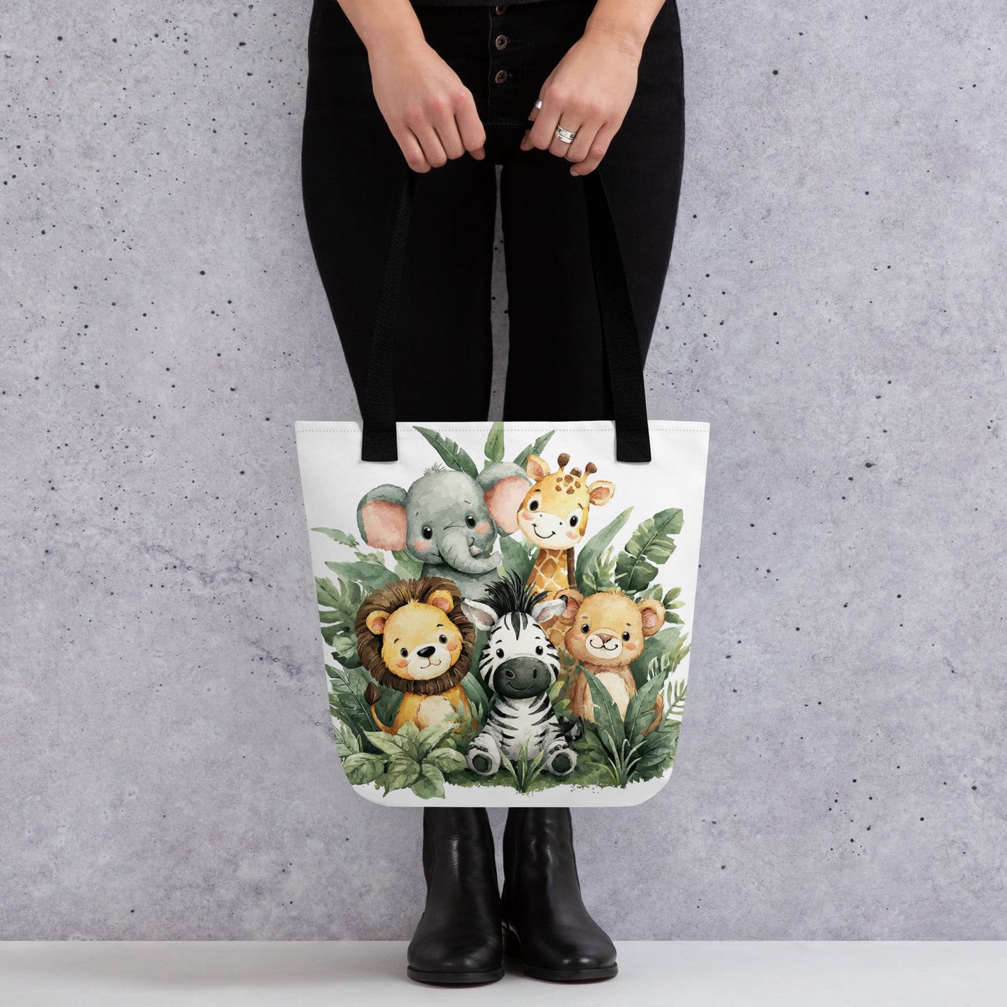 Tote Bag Shopping "JUNGLE KIDS" - French Bazar - 2044351_4533