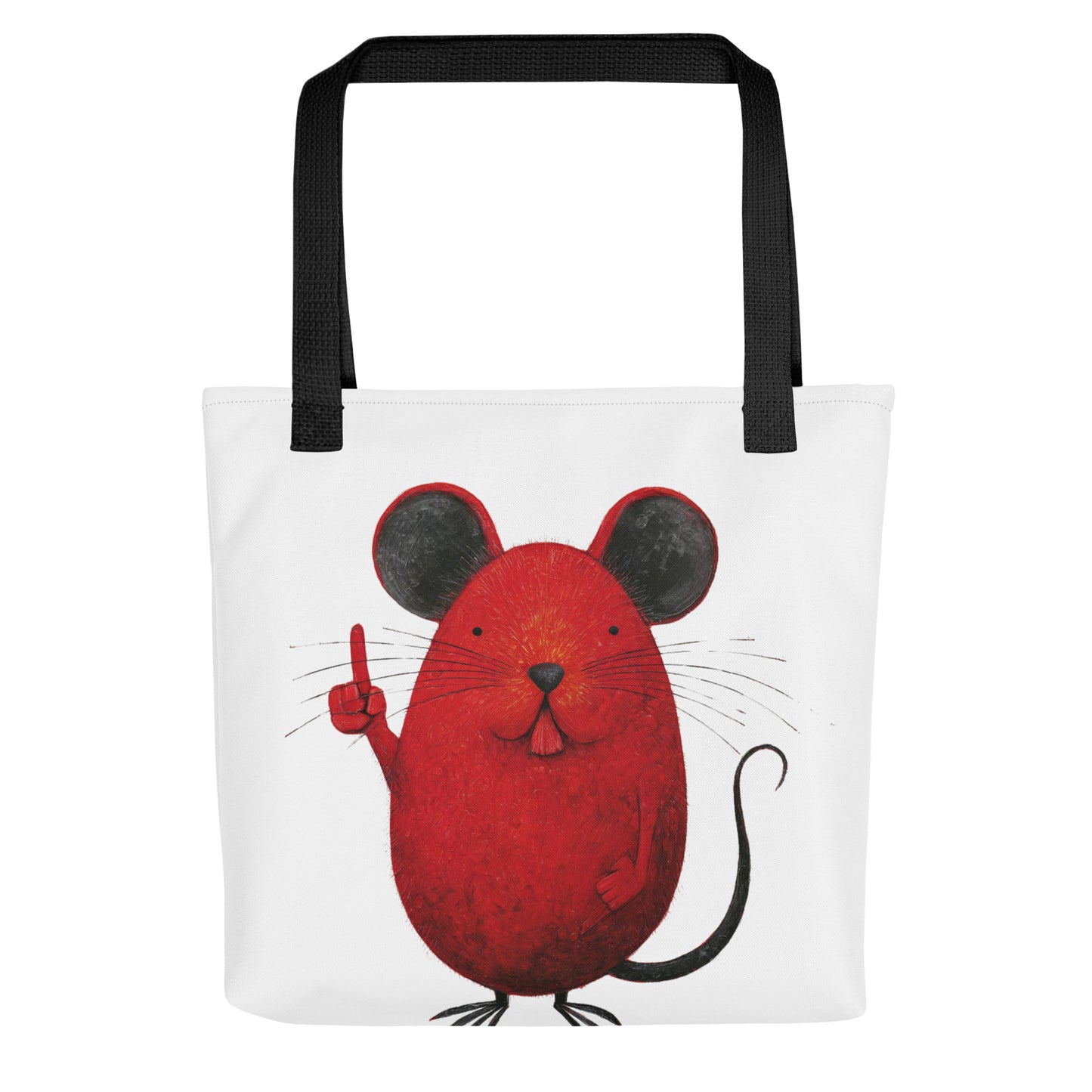 Tote Bag Shopping "RED MOUSE" - French Bazar - 5387152_4533
