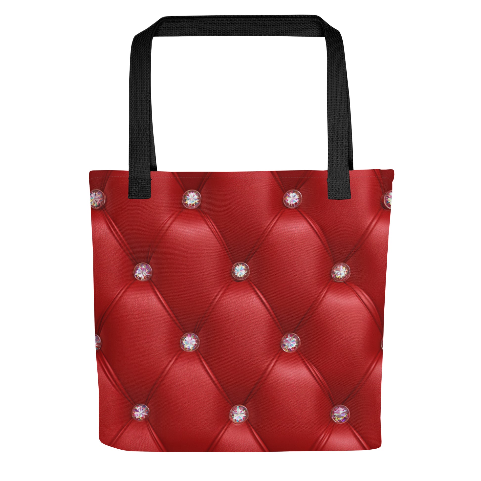 Tote Bag Shopping "STYLE MATELASSÉ ROUGE" - French Bazar - 4139678_4533