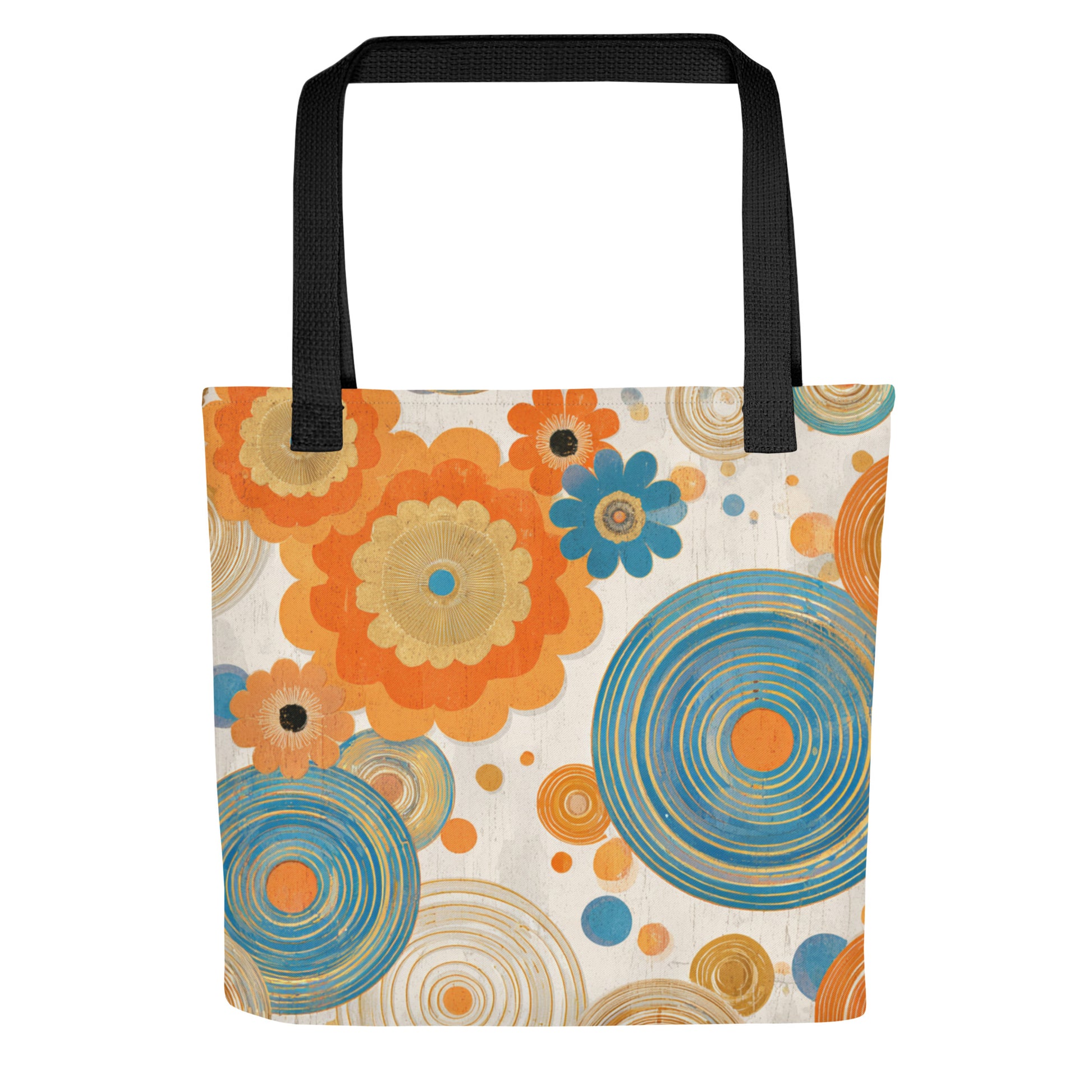 Tote Bag Shopping "ORANGE DREAM" - French Bazar - 4143170_4533