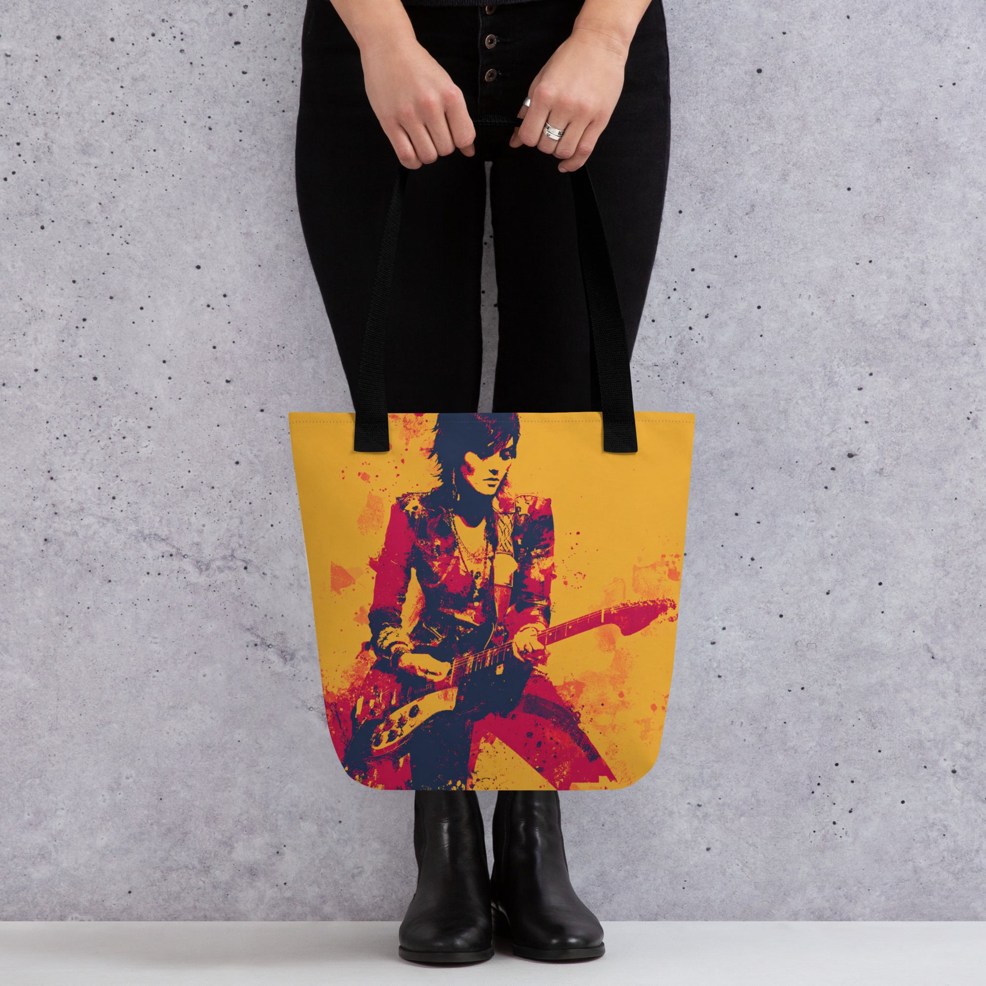 Tote Bag Shopping "ROCK GIRL" - French Bazar - 5322454_4533