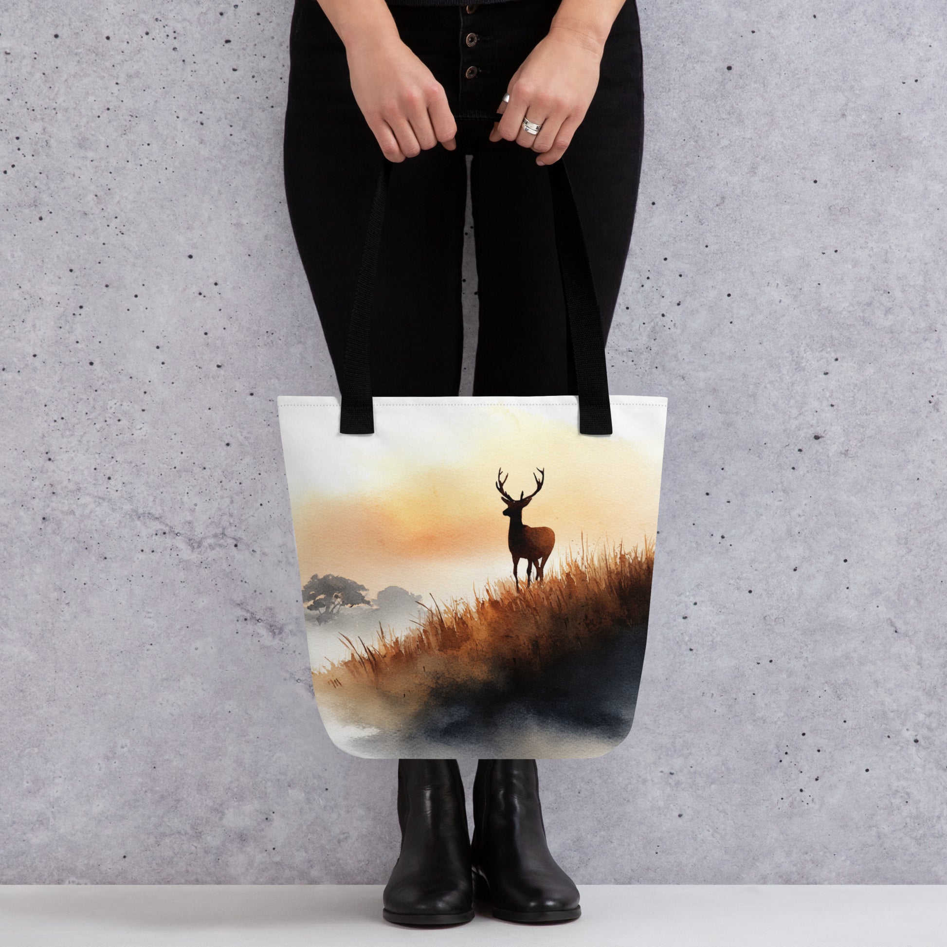 Tote Bag Shopping "LE CERF" - French Bazar - 2039221_4533
