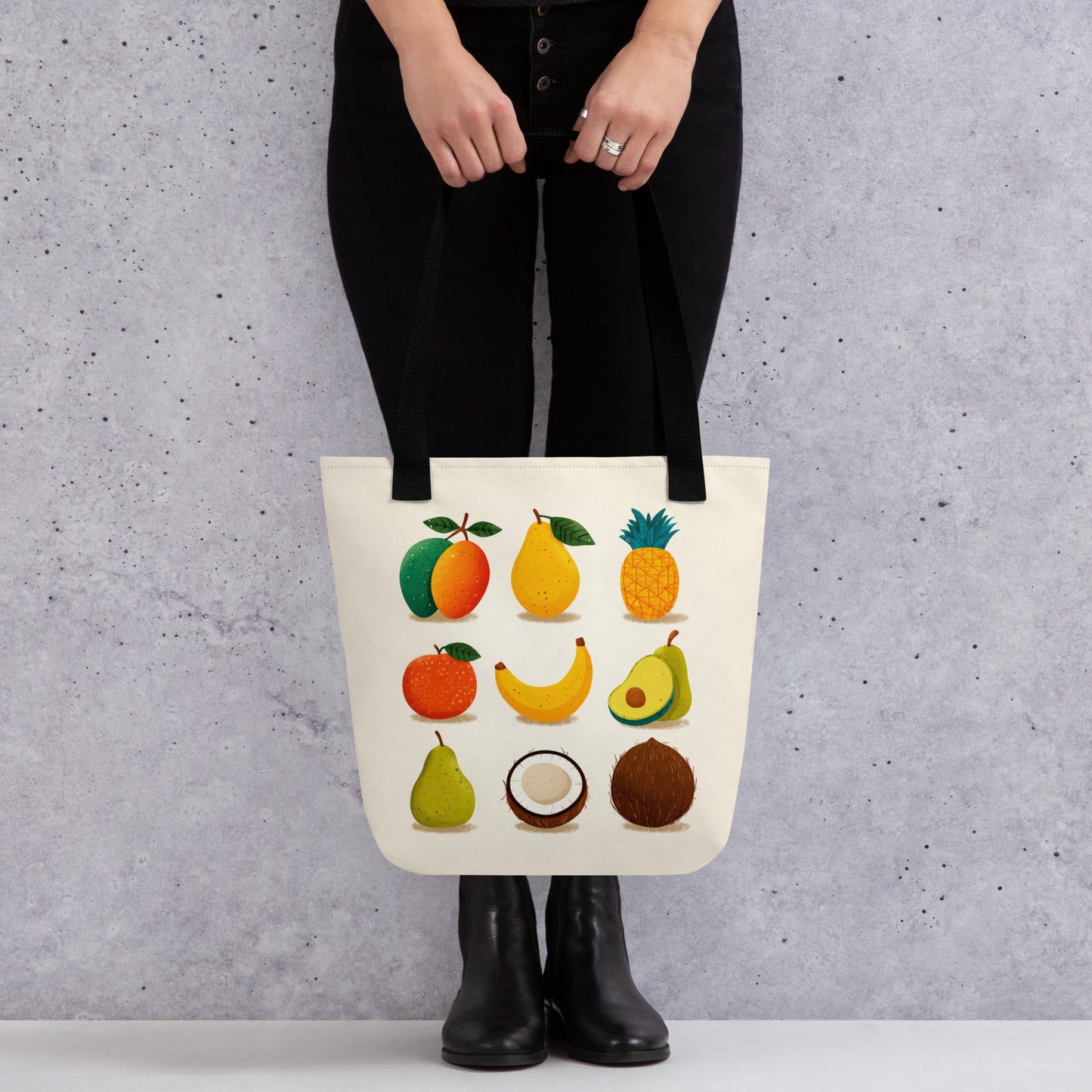 Tote Bag Shopping "FRUITS" - French Bazar - 2285188_4533