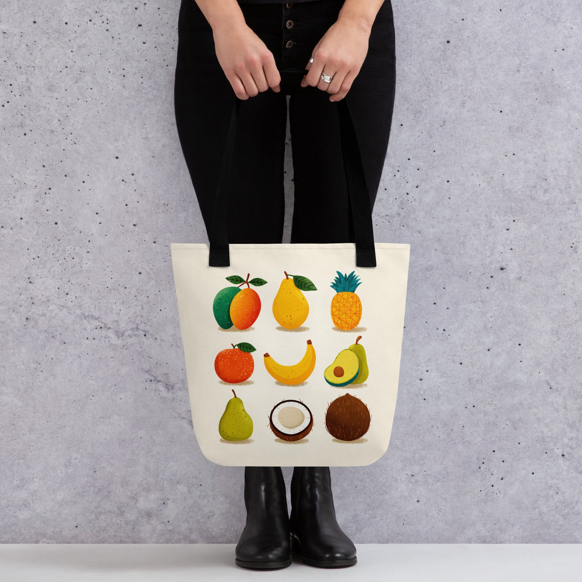 Tote Bag Shopping "FRUITS" - French Bazar - 2285188_4533