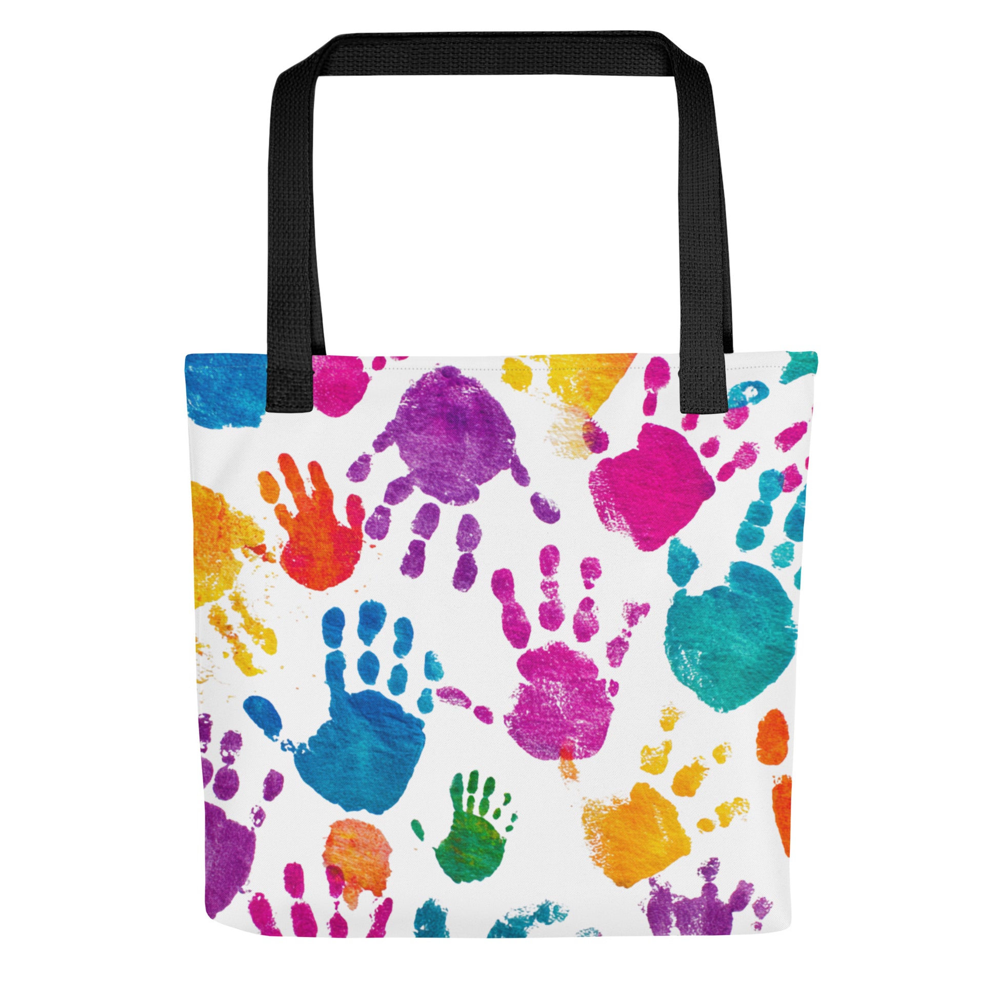 Tote Bag Shopping "PAINTING HANDS" - French Bazar - 6839543_4533