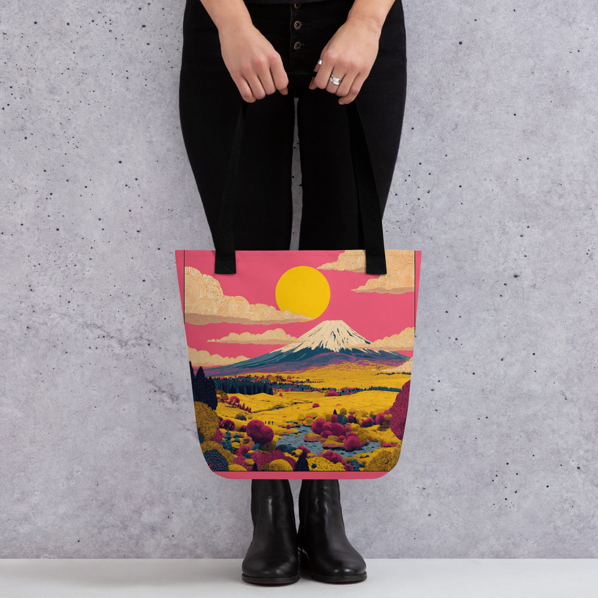 Tote Bag Shopping "FUJI" - French Bazar - 9434665_4533