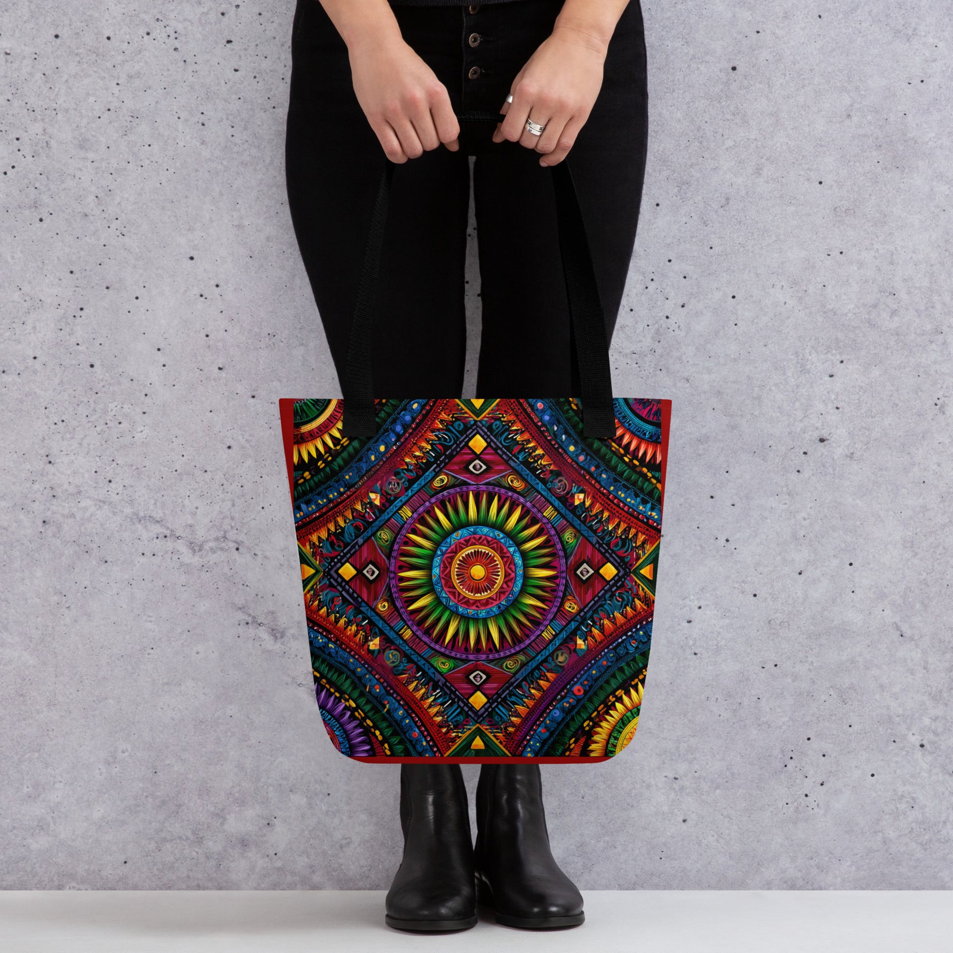 Tote Bag Shopping "AFRICAN WAX" - French Bazar - 1041420_4533