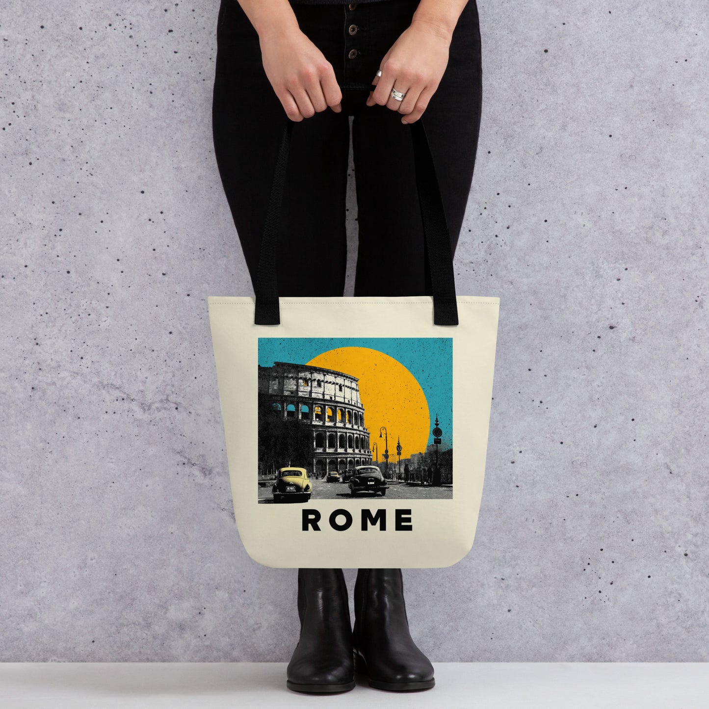 Tote Bag Shopping "ROME" - French Bazar - 3405121_4533