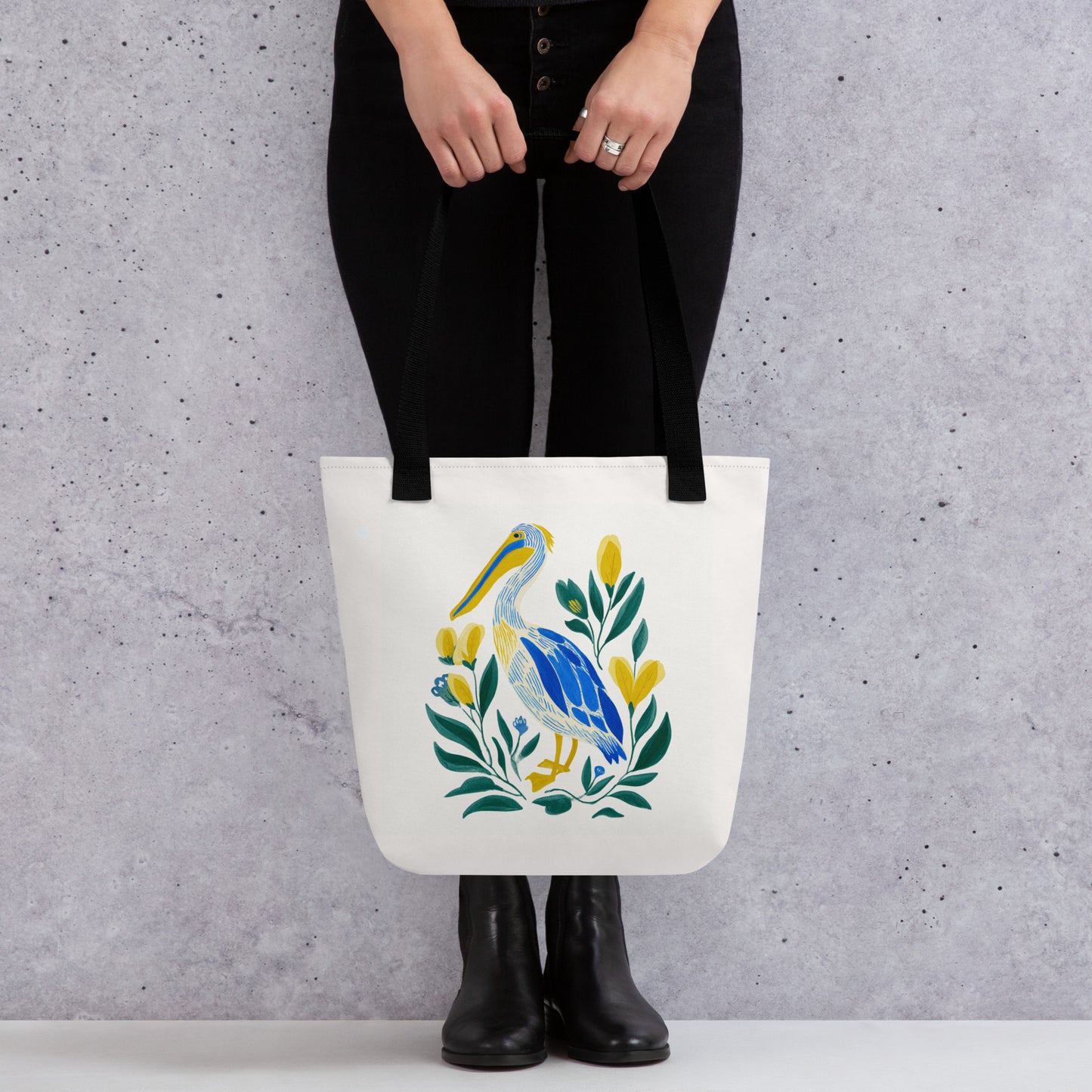 Tote Bag Shopping "PÉLICAN" - French Bazar - 6850010_4533