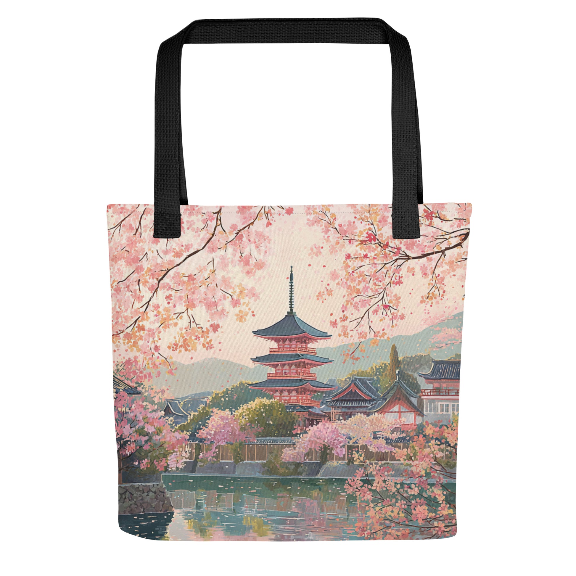 Tote Bag Shopping "TEMPLE JAPONAIS - French Bazar - 2832048_4533