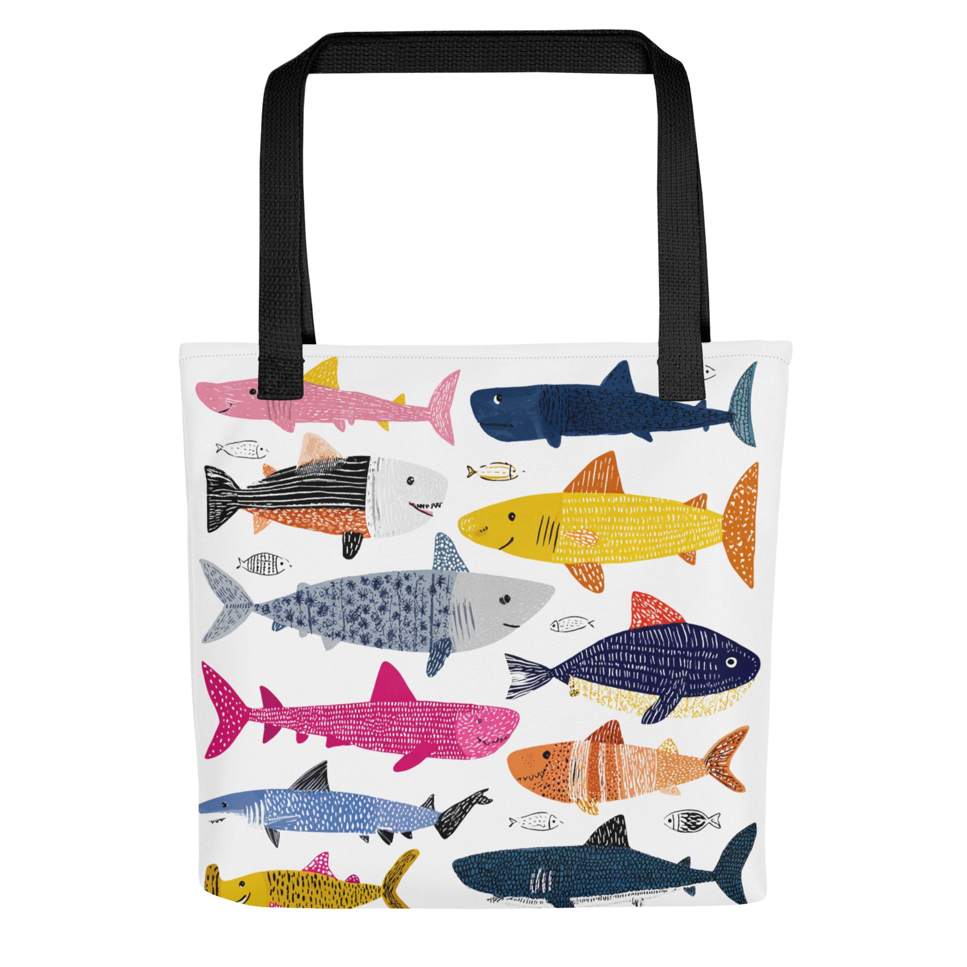 Tote Bag Shopping "SHARKS" - French Bazar - 7782628_4533