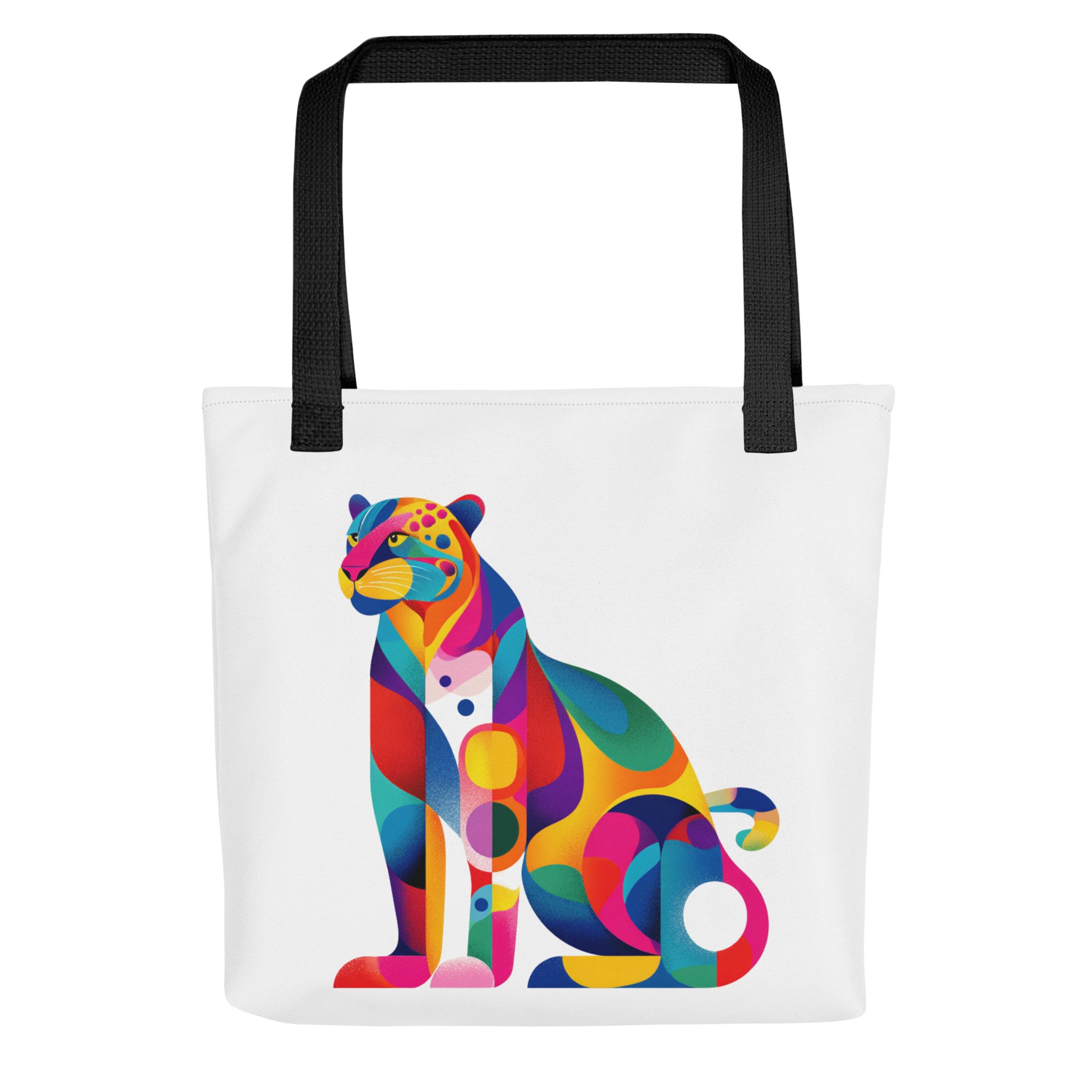 Tote Bag Shopping "COLORFUL JAGUAR" - French Bazar - 2788349_4533