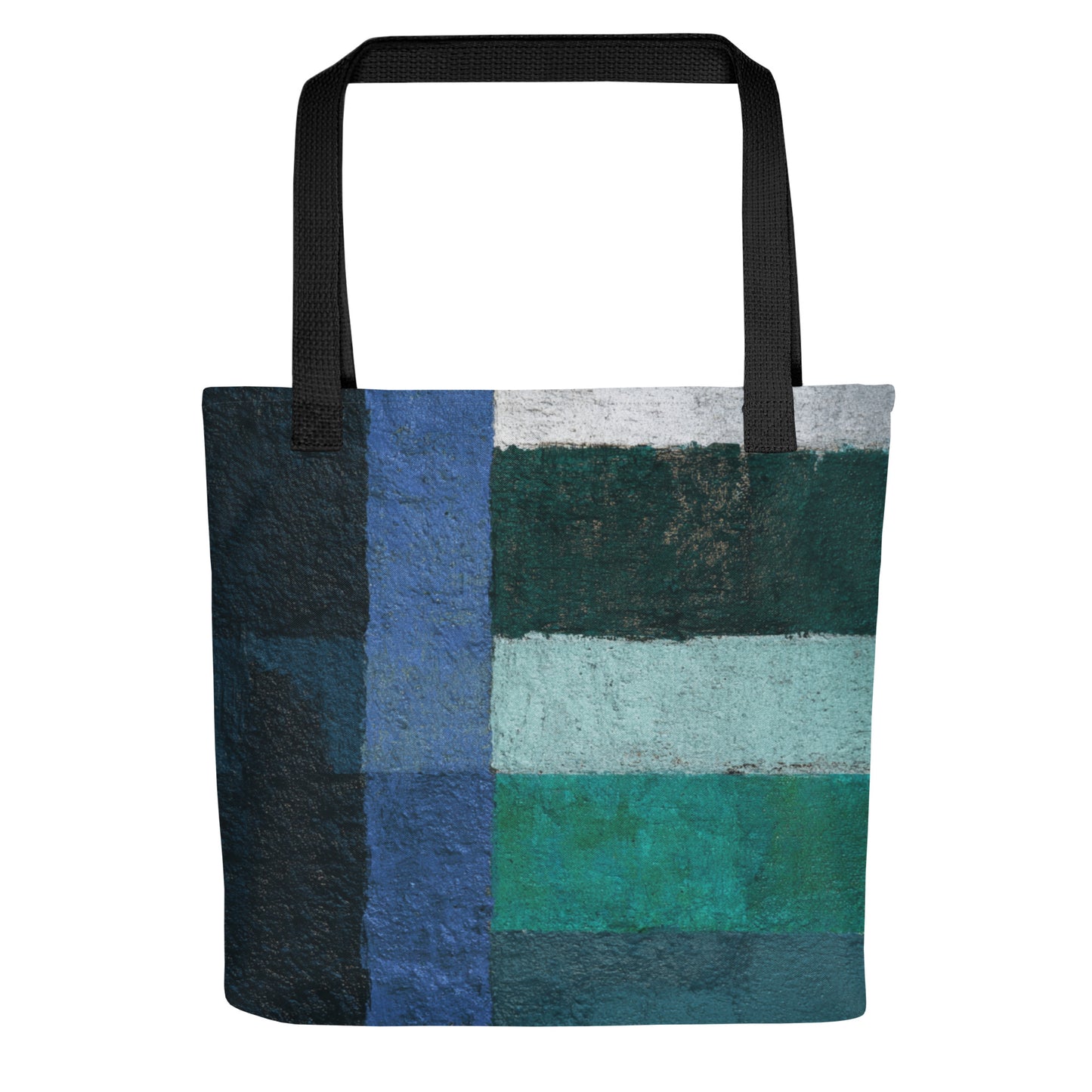 Tote Bag Shopping "BLUE AND GREEN" - French Bazar - 8011024_4533