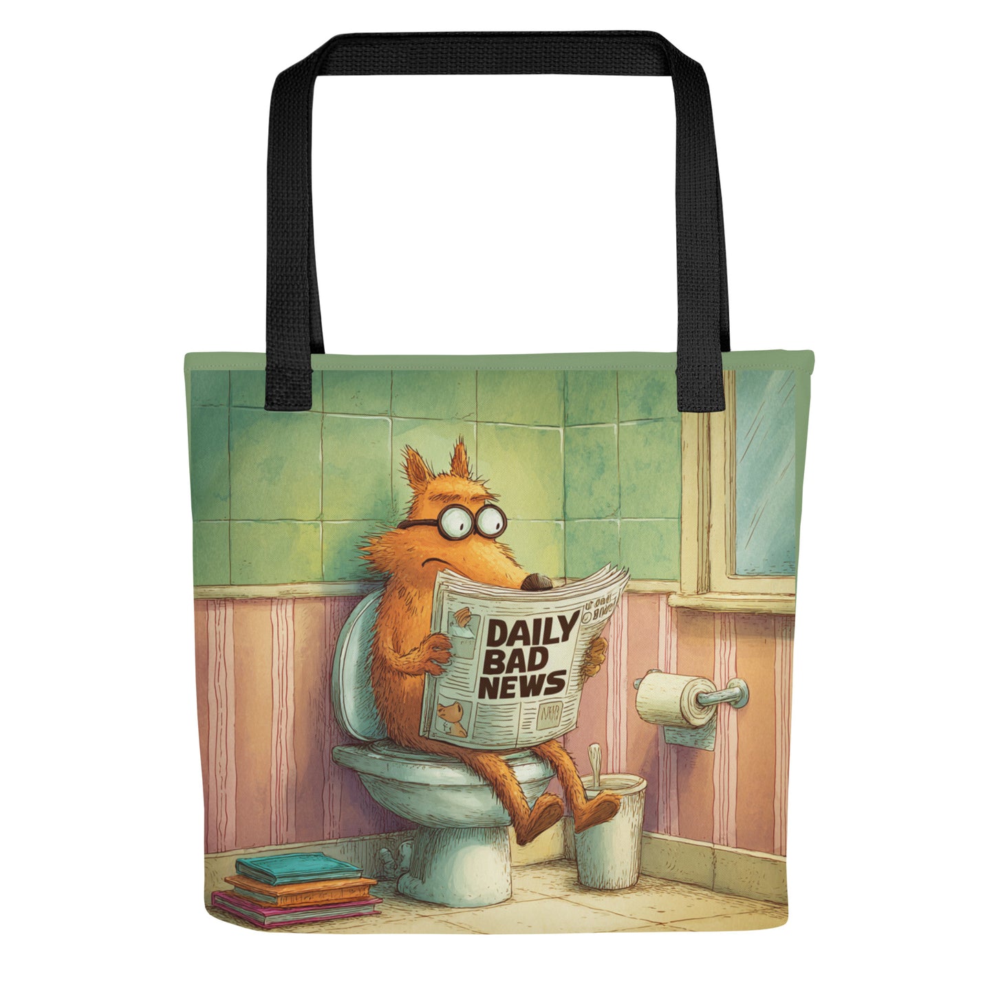 Tote Bag Shopping "DAILY BAD NEWS" - French Bazar - 6295148_4533