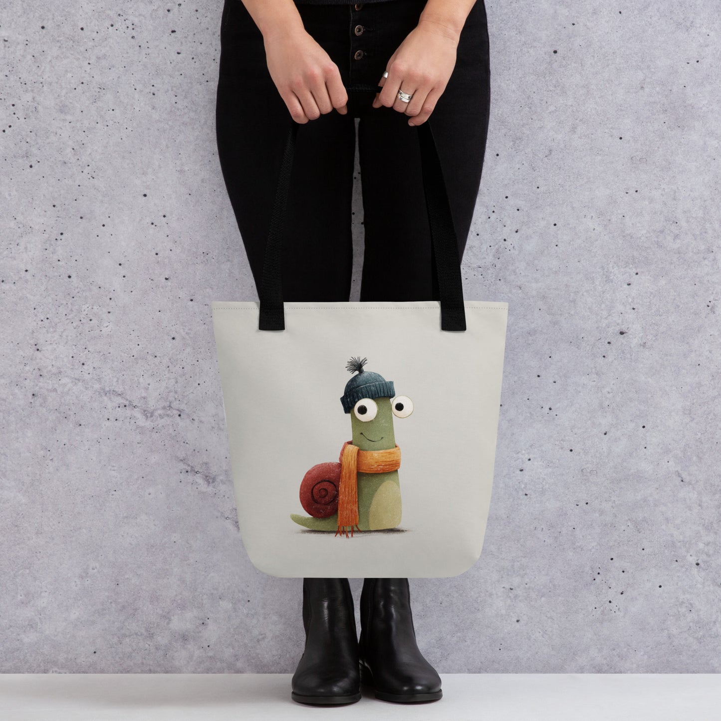 Tote Bag Shopping "L'ESCARGOT FRILEUX" - French Bazar - 5771541_4533