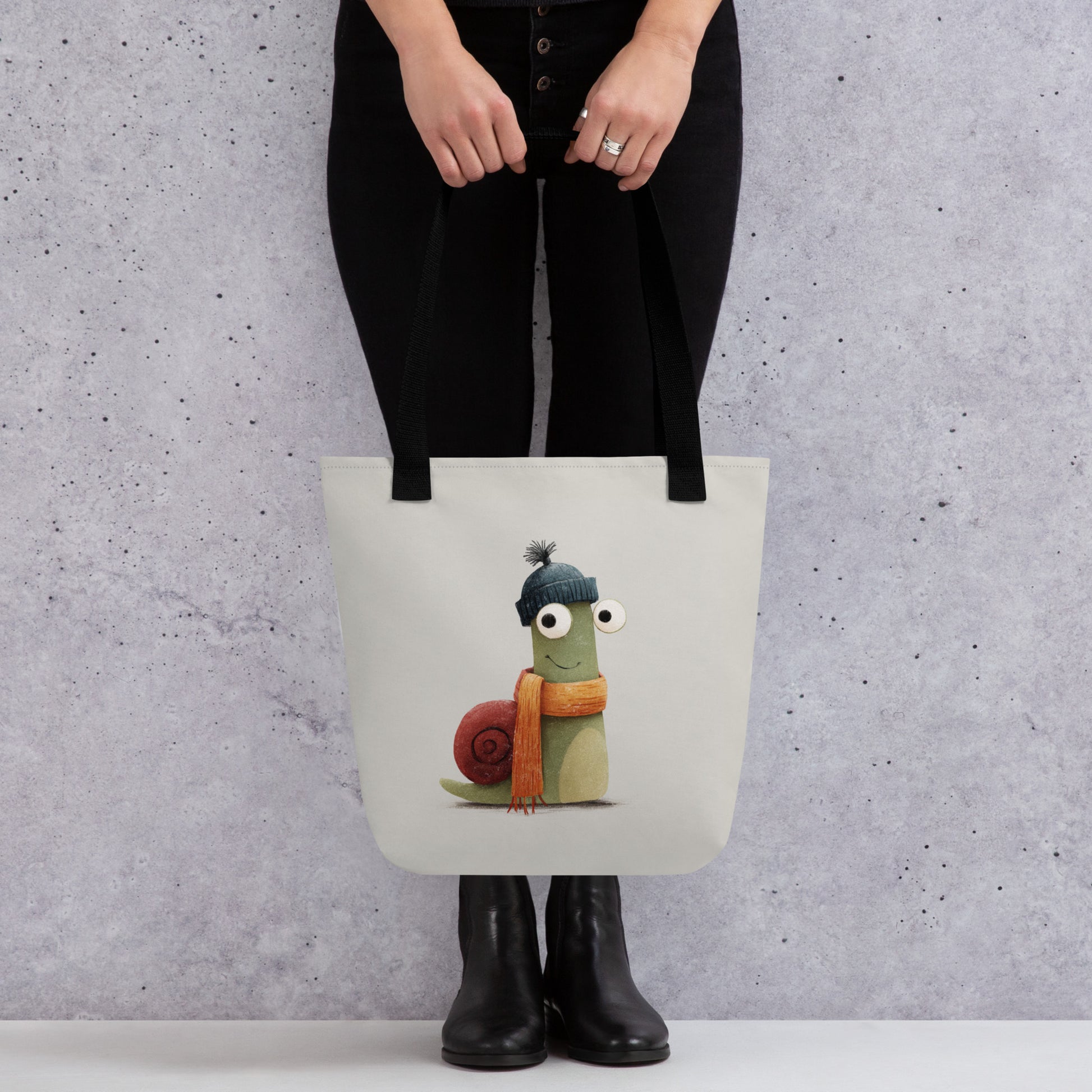 Tote Bag Shopping "L'ESCARGOT FRILEUX" - French Bazar - 5771541_4533