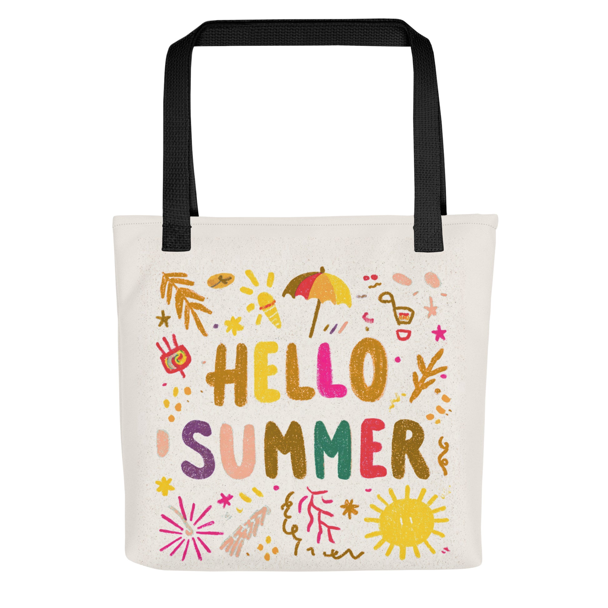 Tote Bag Shopping "HELLO SUMMER" - French Bazar - 8964015_4533