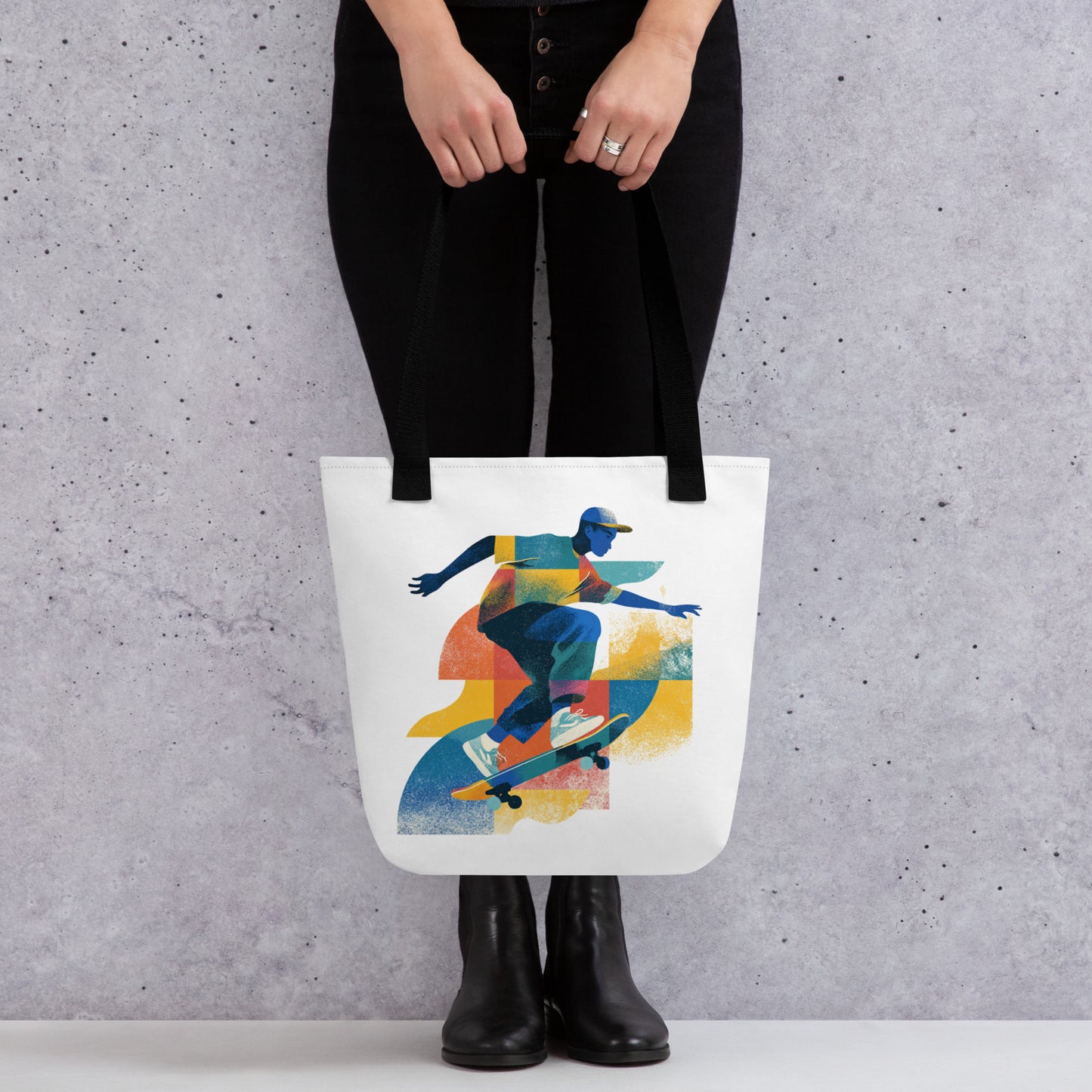 Tote Bag Shopping "SKATE BOARD" - French Bazar - 8220279_4533