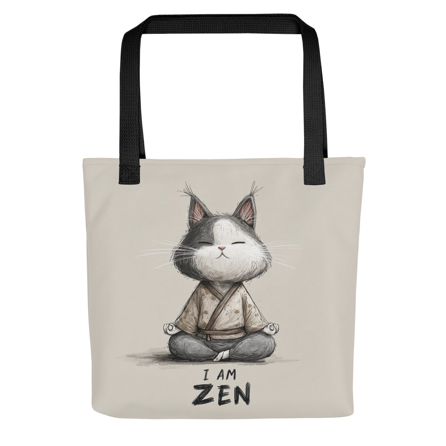 Tote Bag Shopping "I AM ZEN" - French Bazar - 7664811_4533